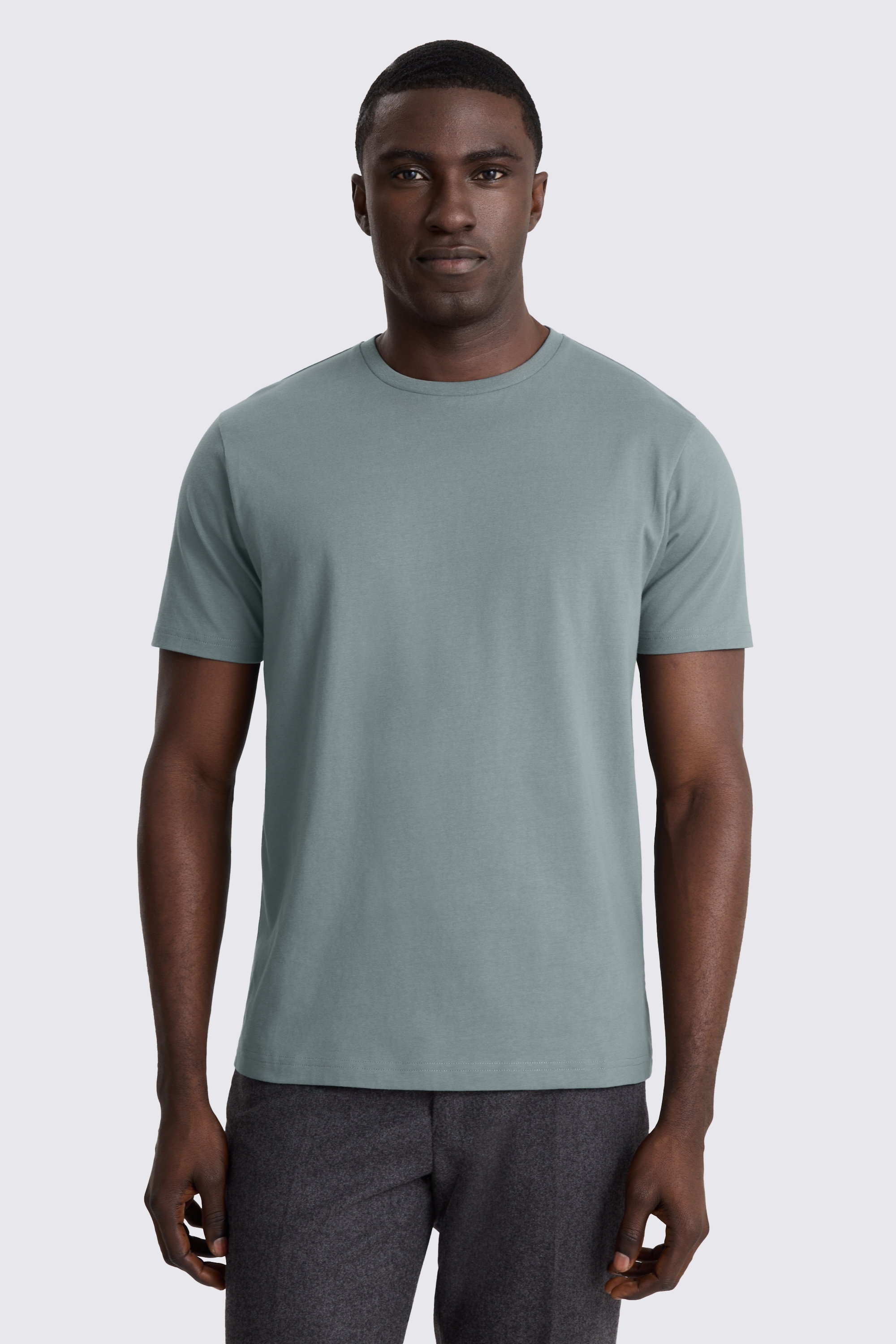 Teal Crew-Neck T-Shirt