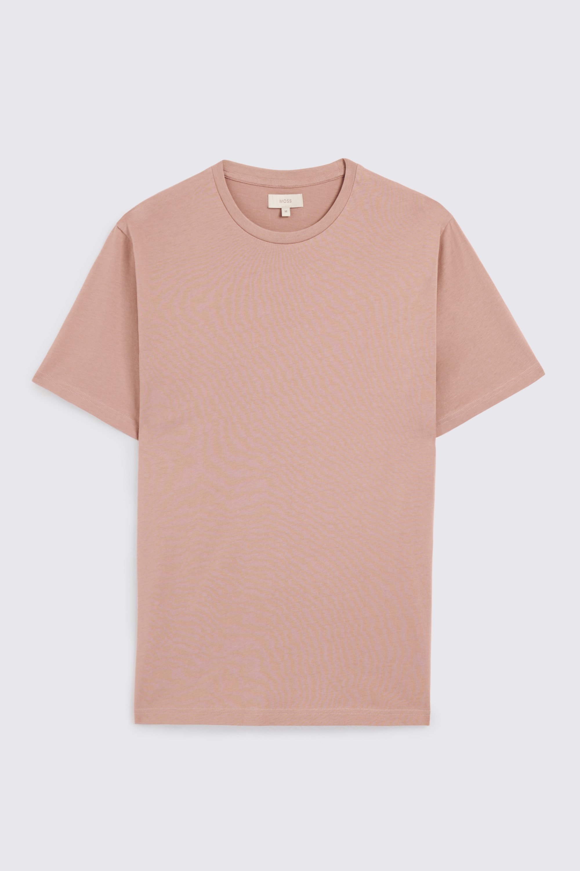 Light Mauve Crew-Neck T-Shirt
