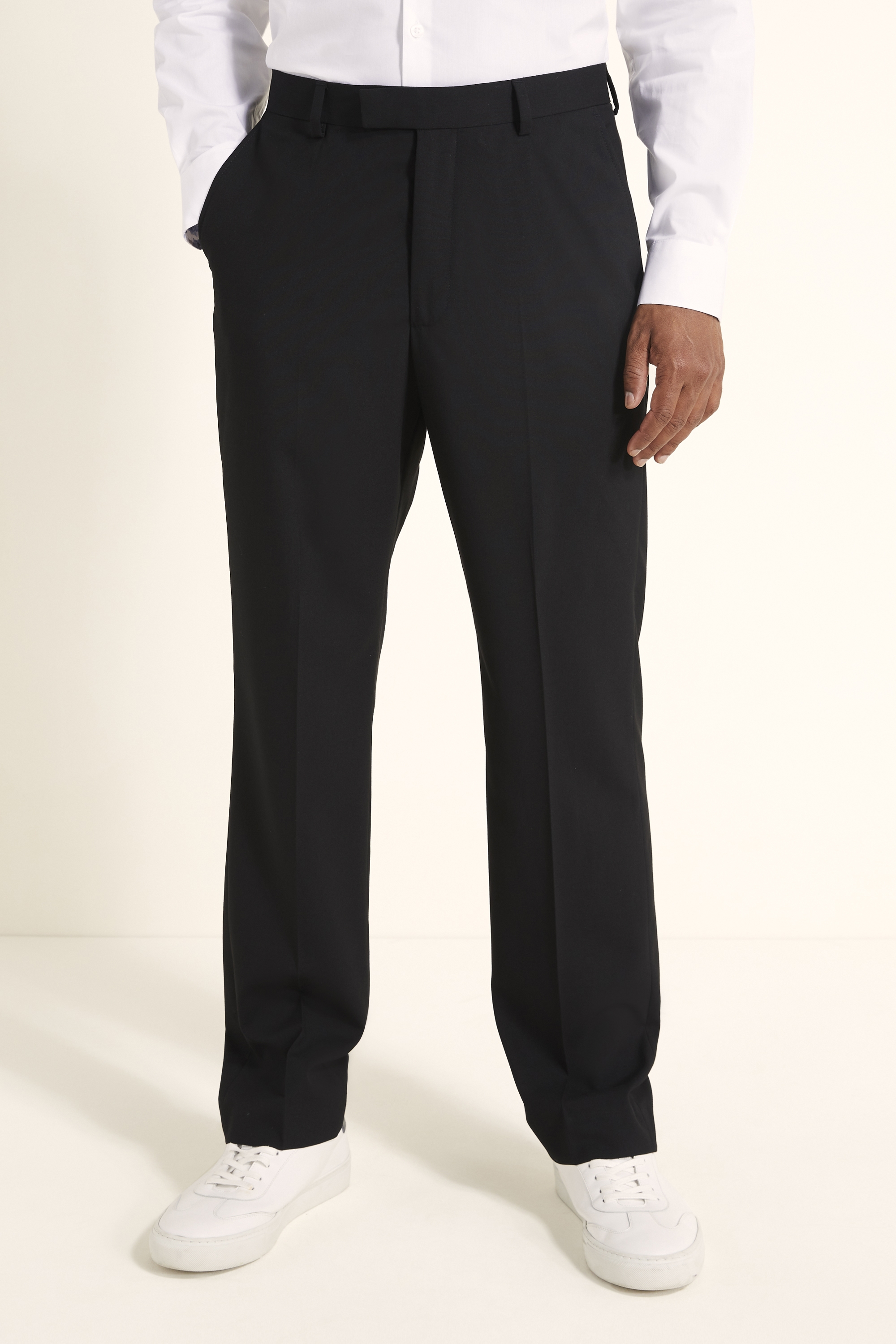 Buy Black Branmarket Classic Fit Wool Blend Trouser was £120.00 now on Sale  for £59.95