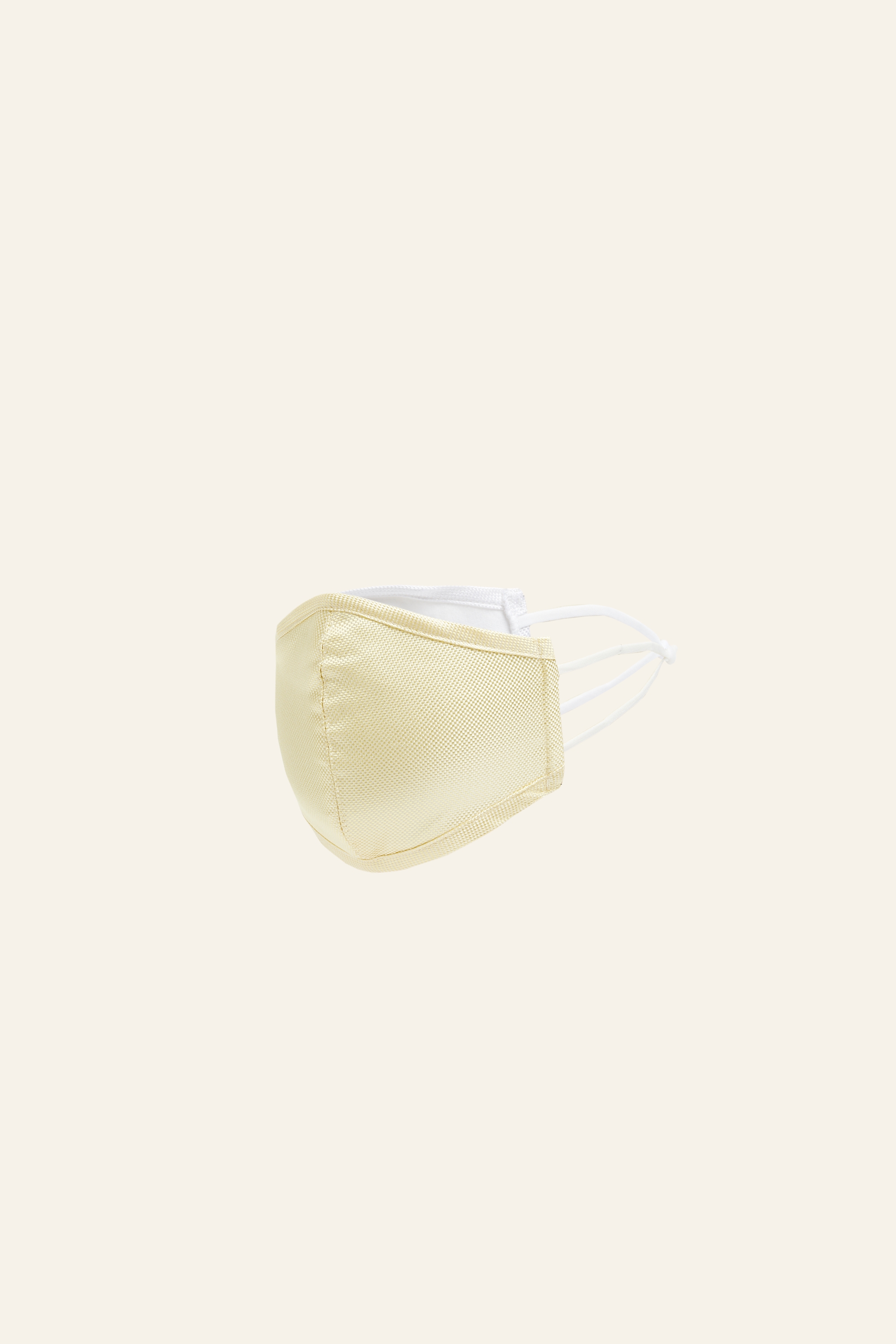 Meadow Green Plain Natte Silk Mask