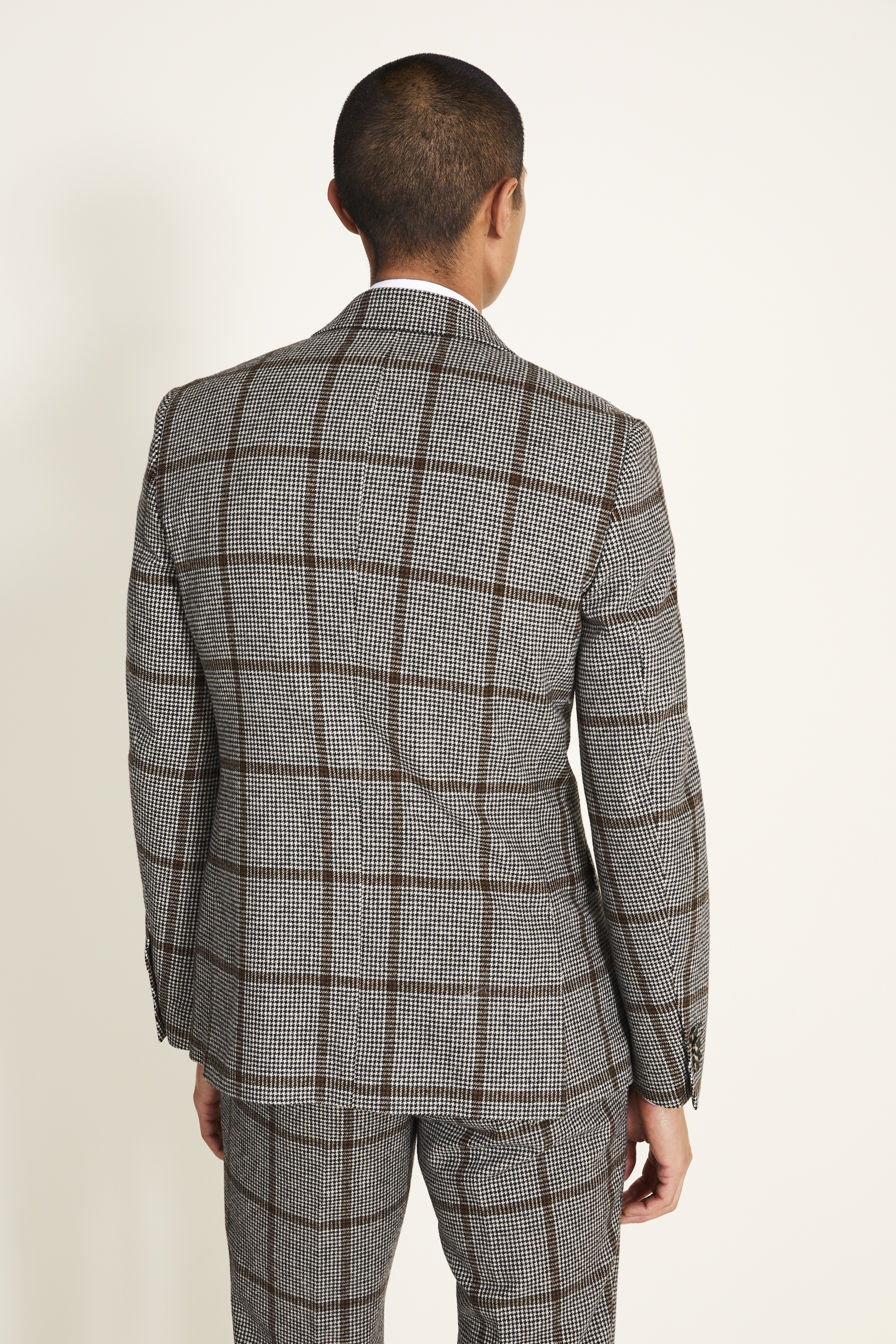 moss bros windowpane suit