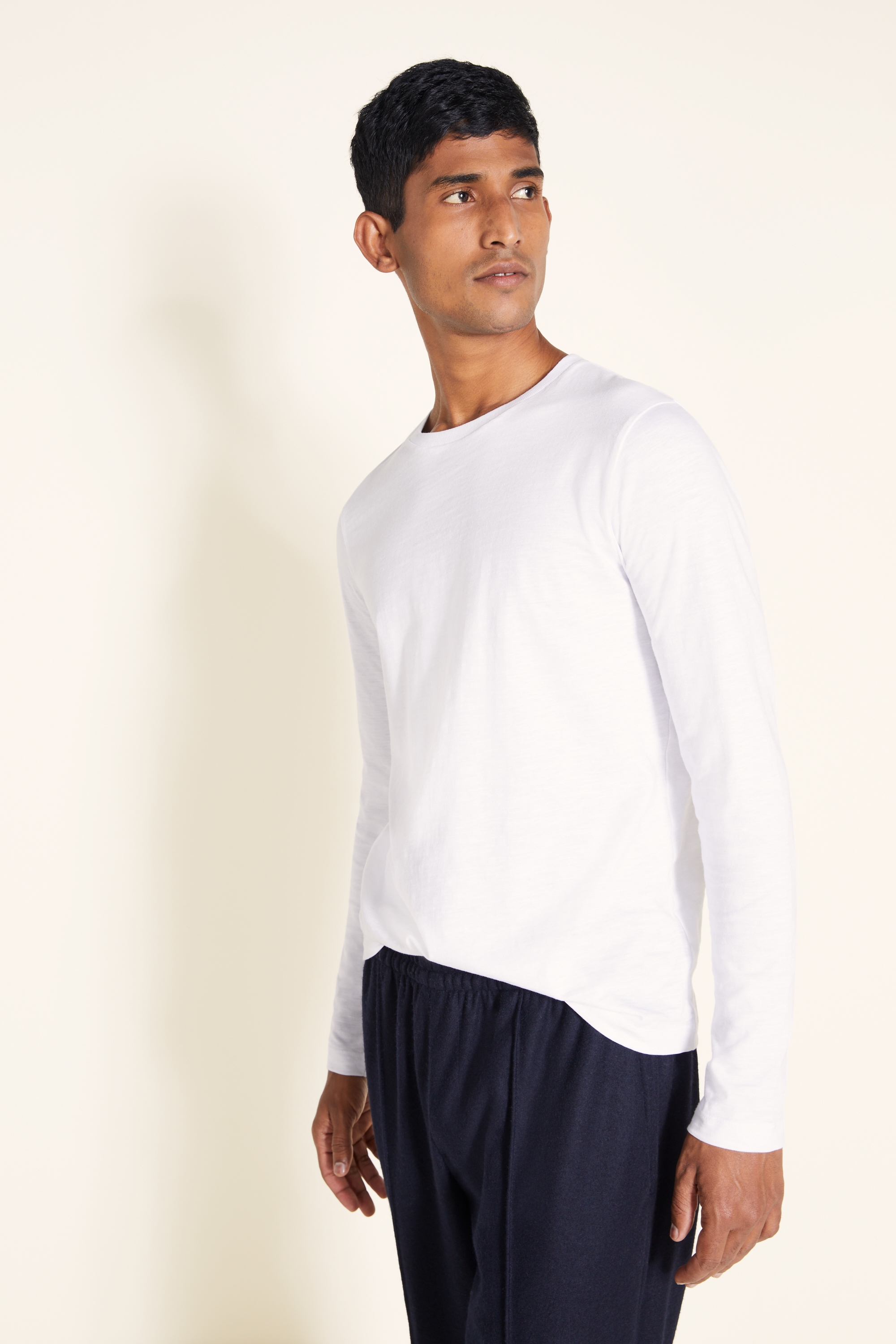 slub long sleeve tee