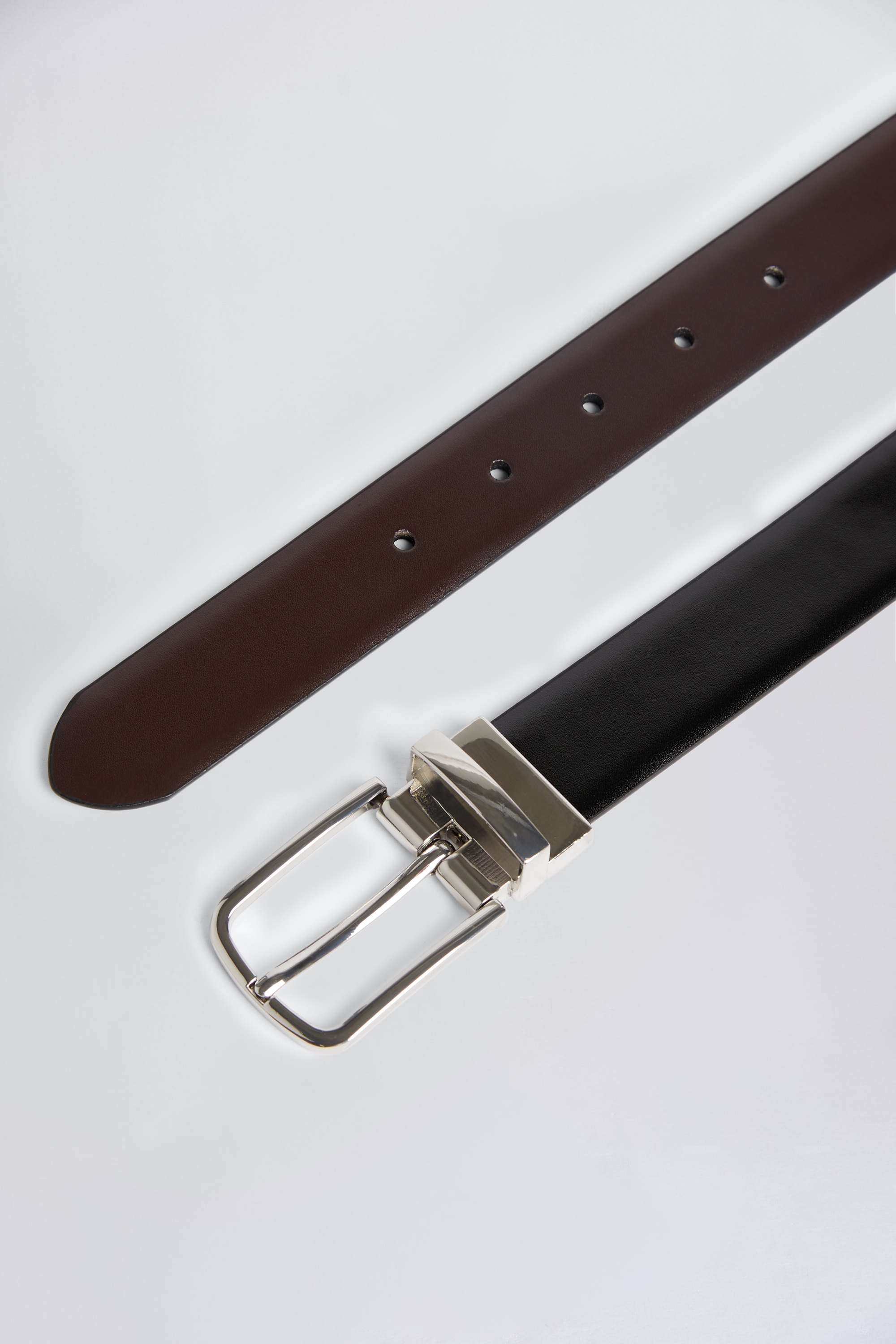 Black/Brown Reversible Belt | Buy Online at Moss