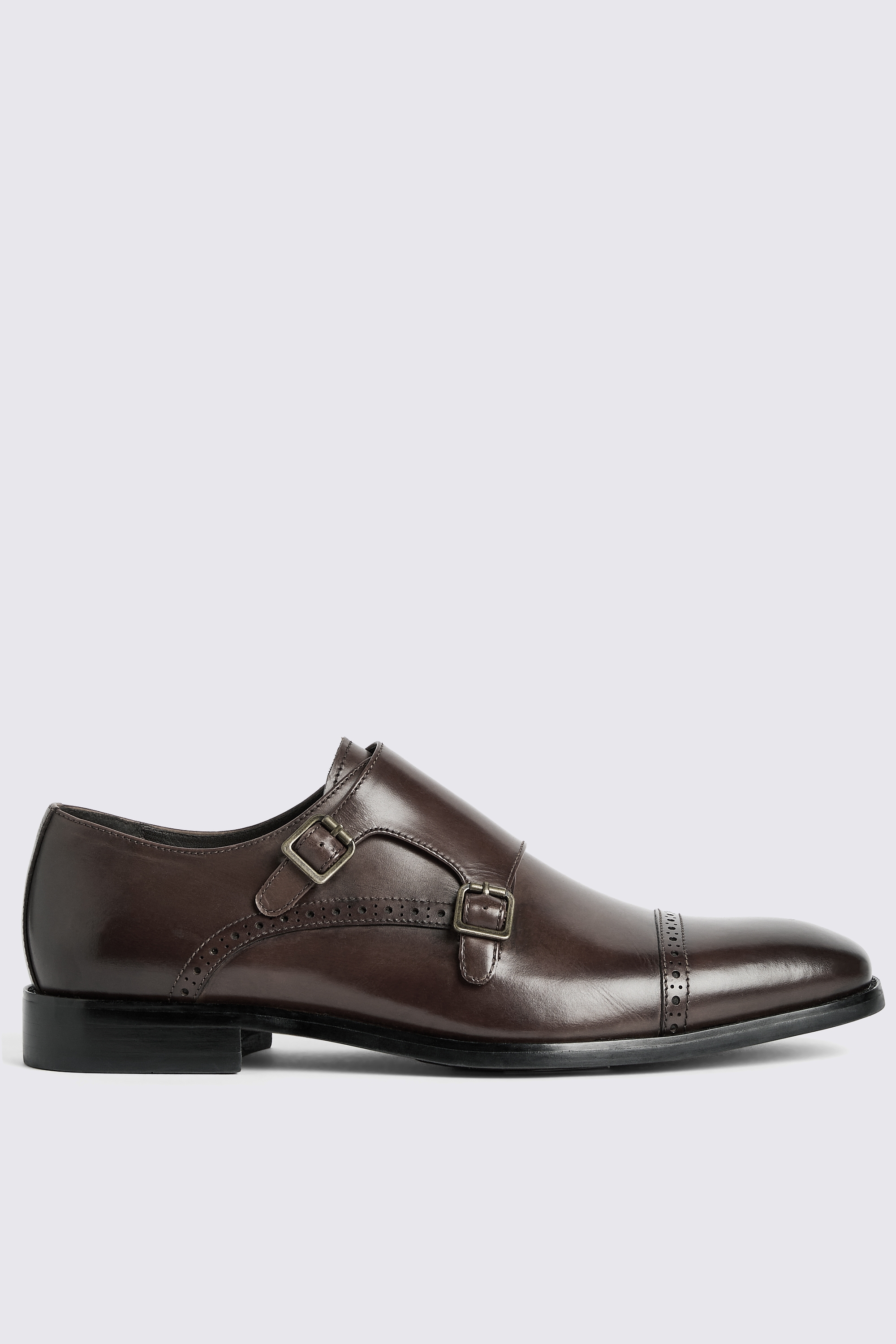John White Alderney Brown Double Monk