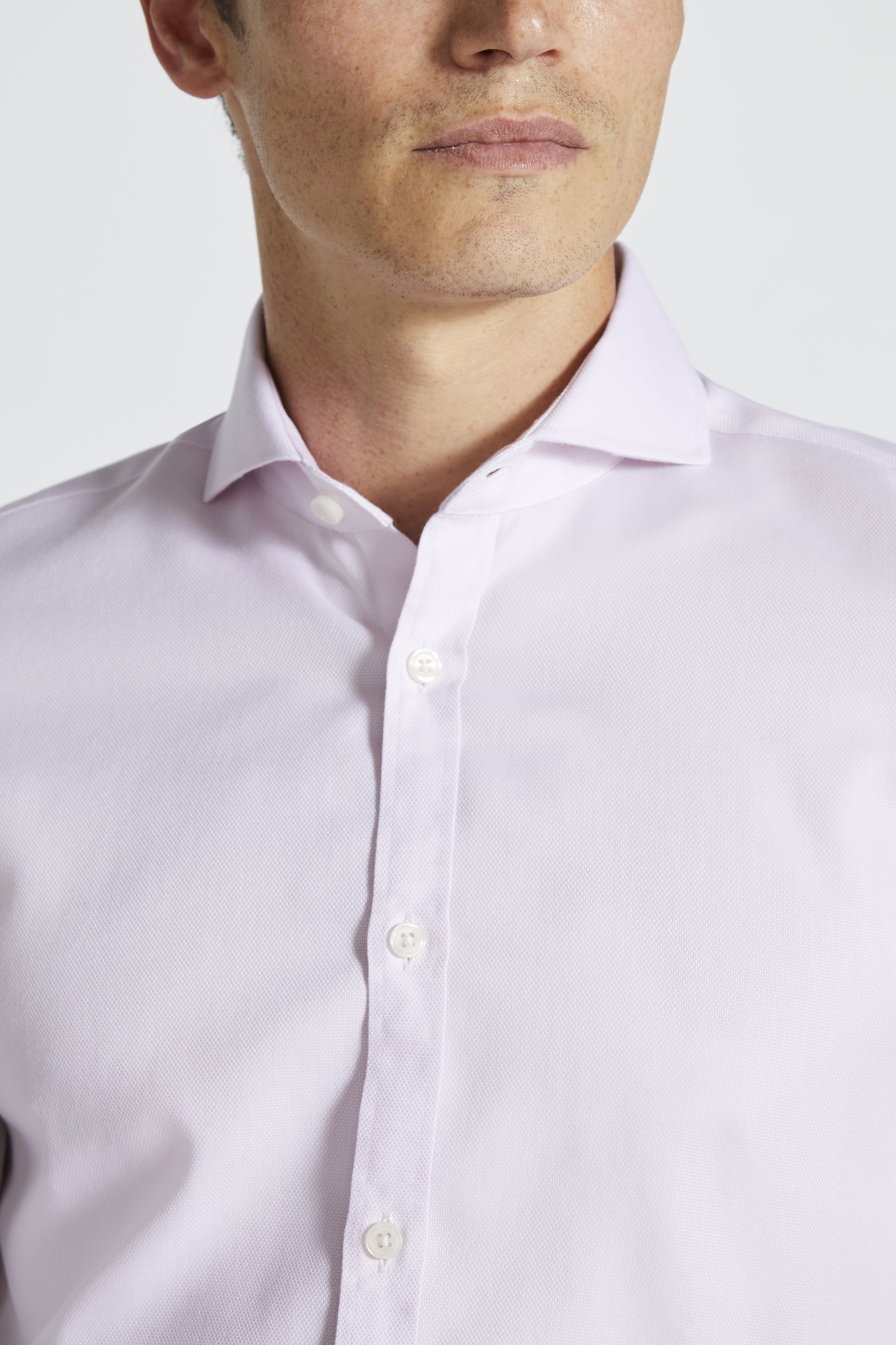 Slim Fit Pink Royal Oxford Non-Iron Shirt | Buy Online at Moss