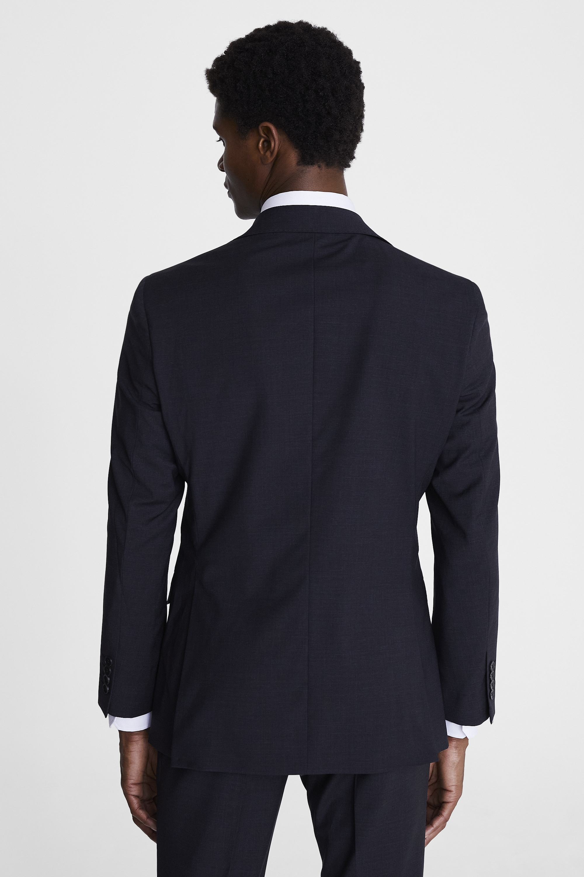 Tailored Fit Charcoal Performance Jacket | Buy Online at Moss