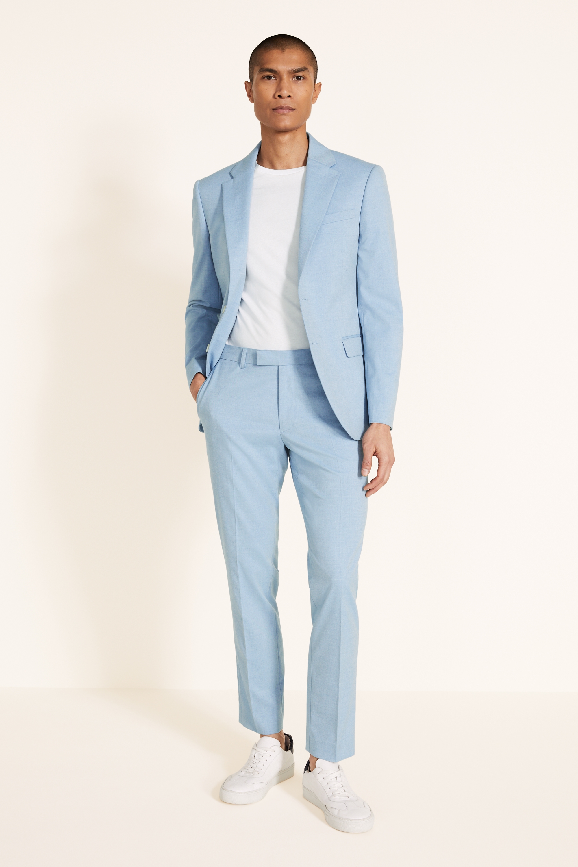 DKNY Slim Fit Light Blue Suit | lupon.gov.ph