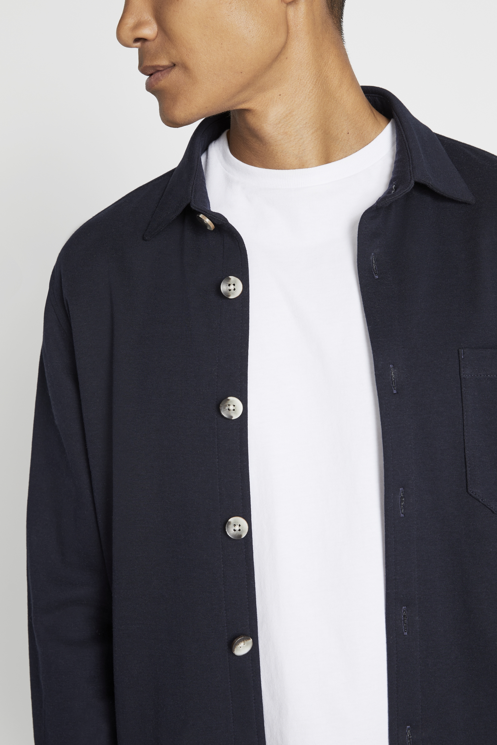 Navy Overshirt