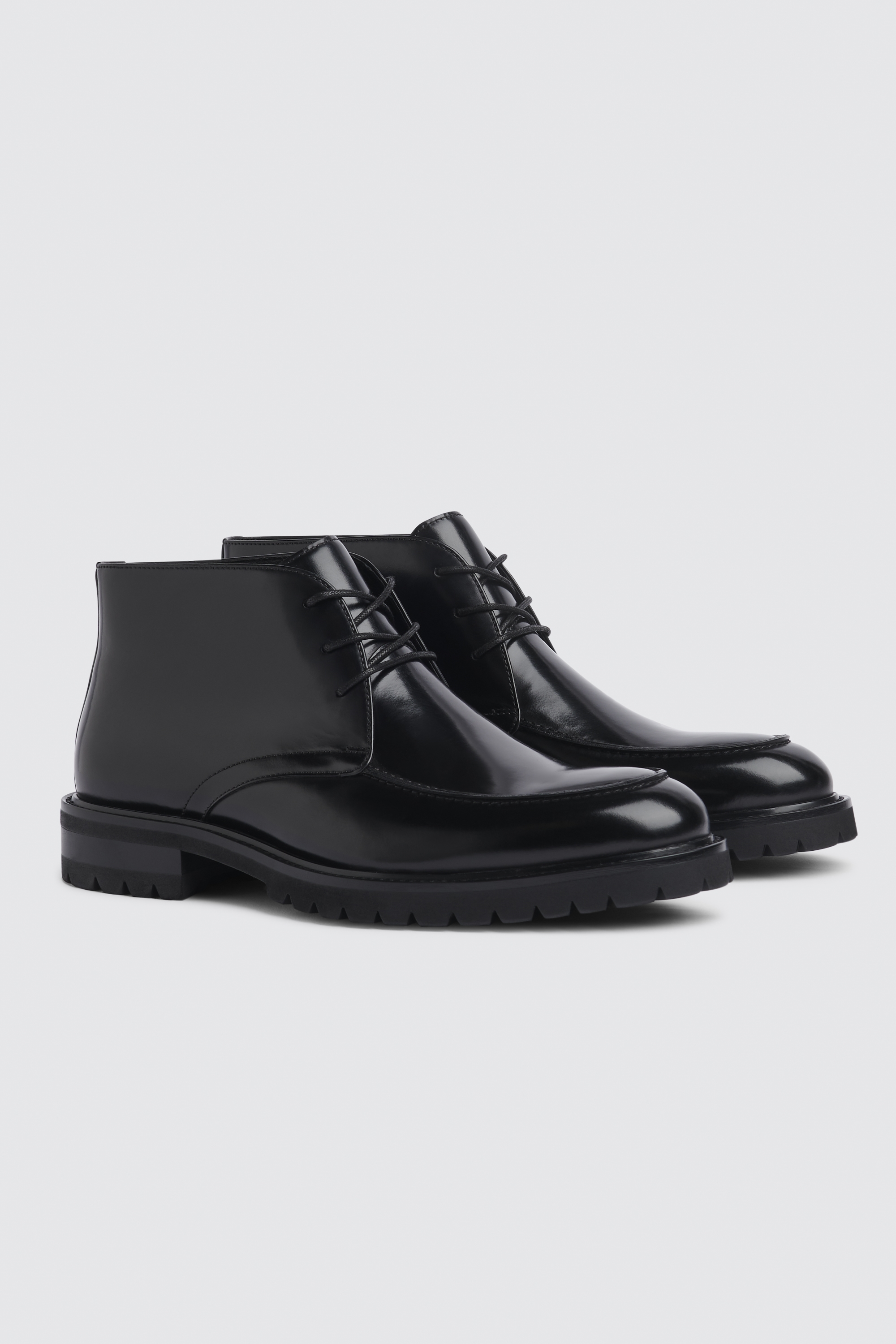 Addington Black Mid Height Boots | Buy Online at Moss