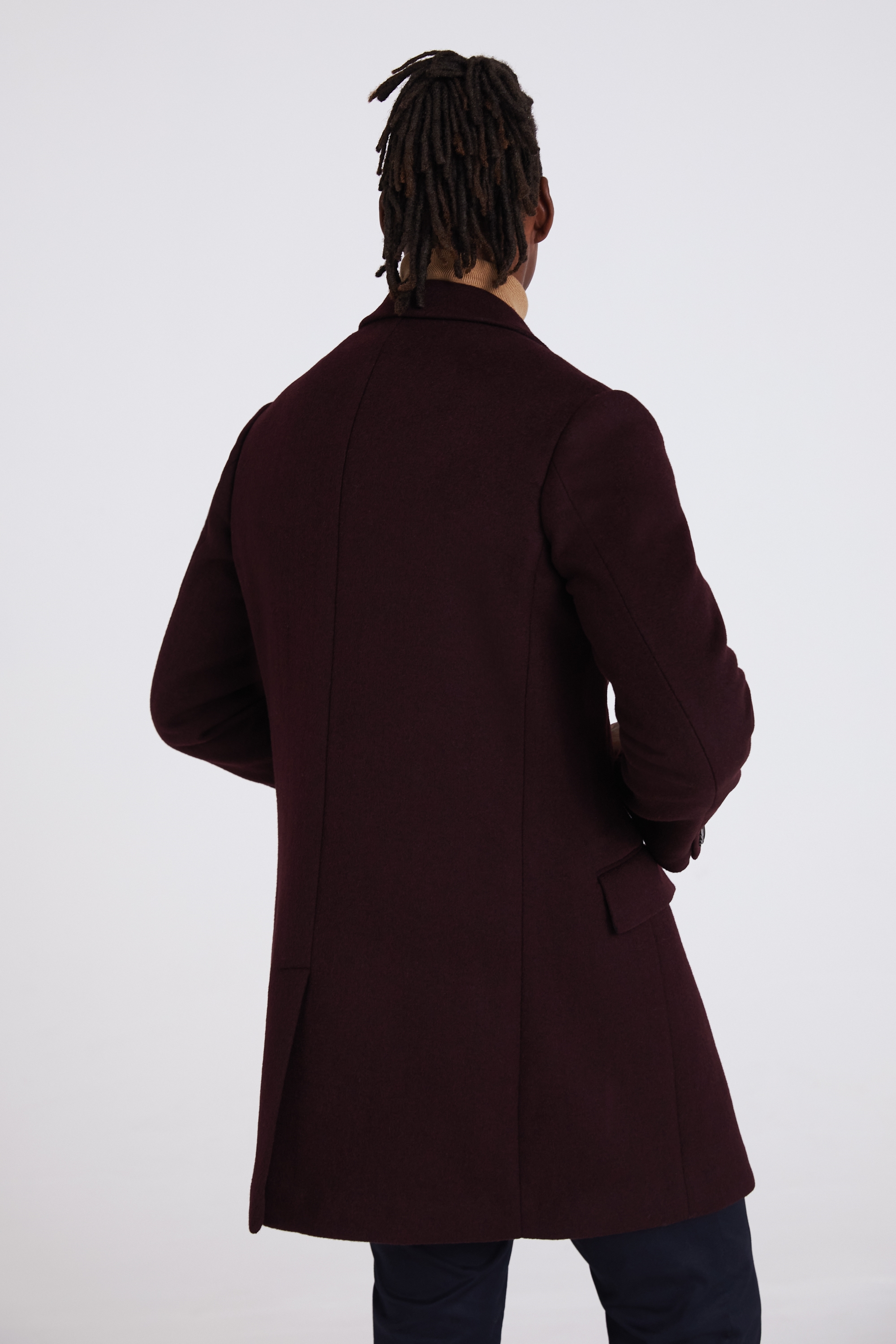 Fig Double Face Epsom Overcoat | Buy Online at Moss