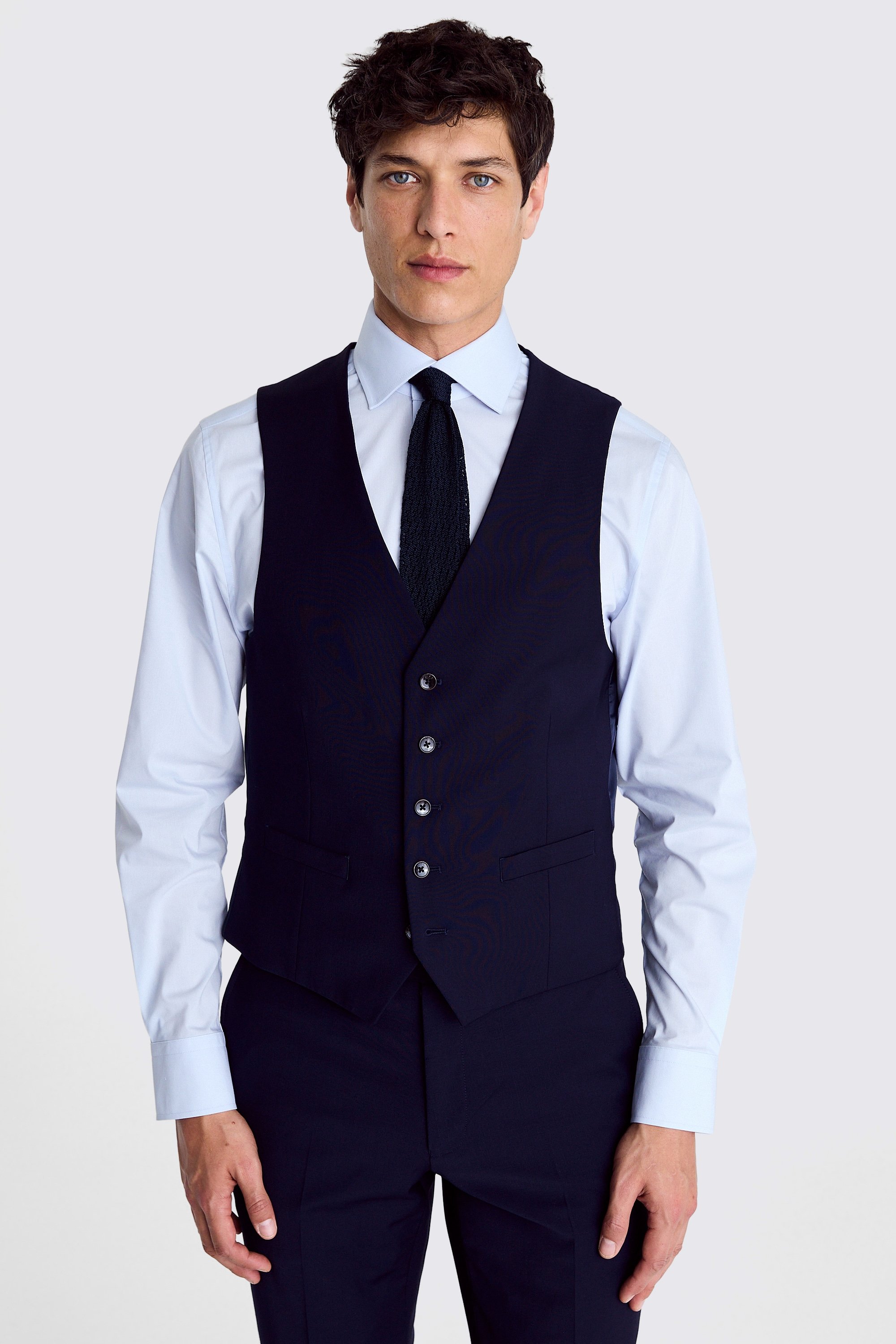 DKNY Slim Fit Ink Performance Waistcoat