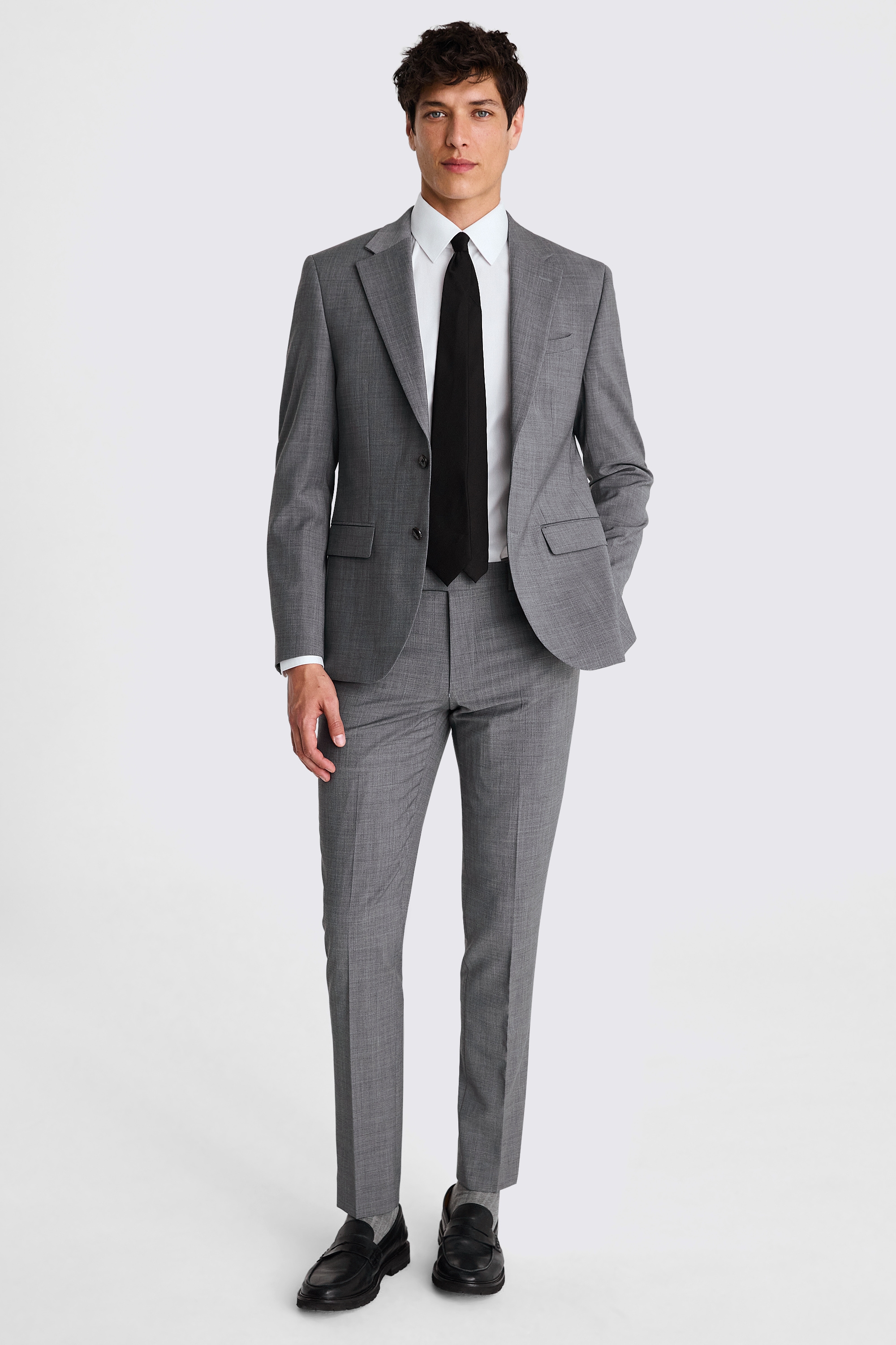 DKNY Slim Fit Grey Performance Jacket | Buy Online at Moss