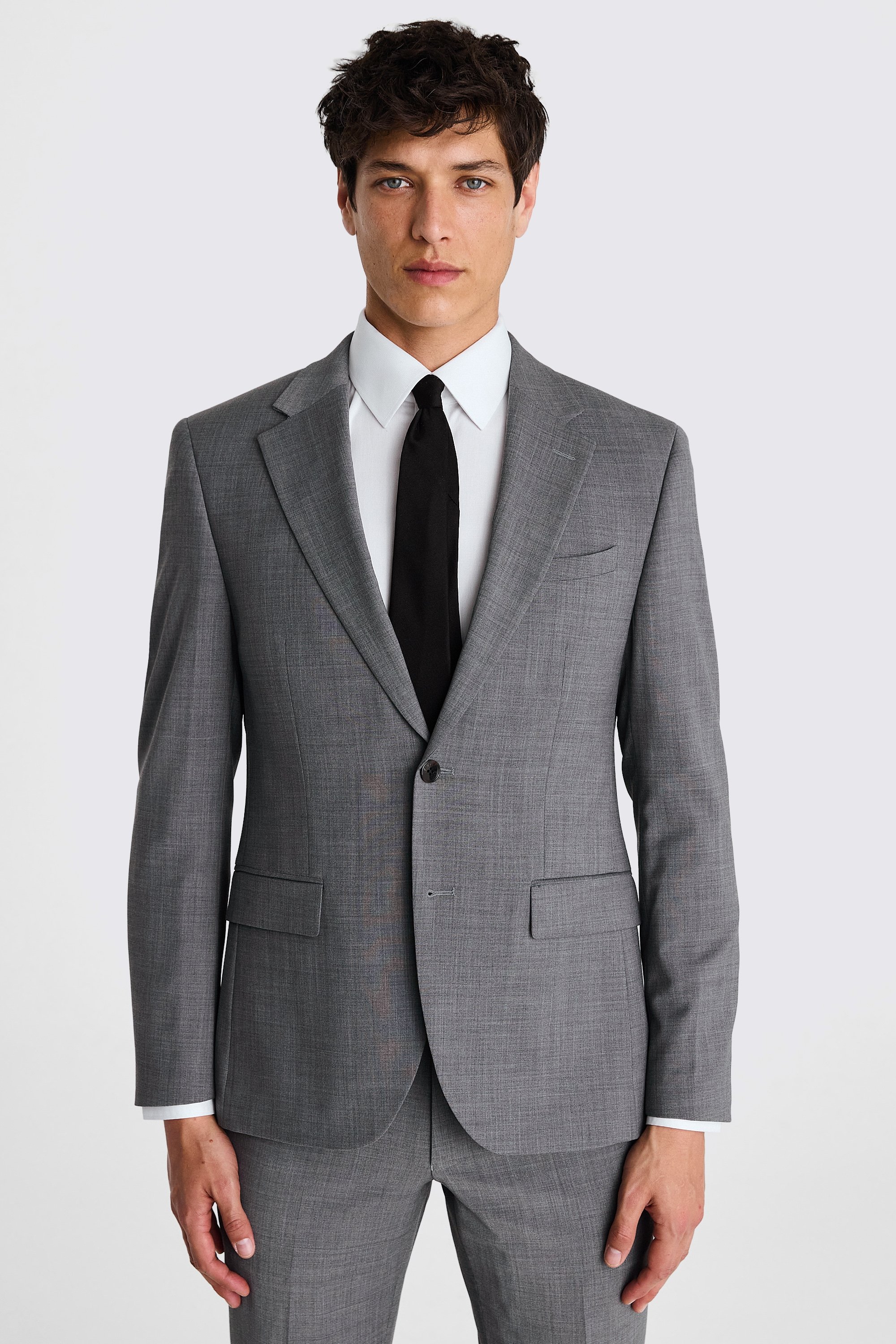 Dkny charcoal hot sale suit