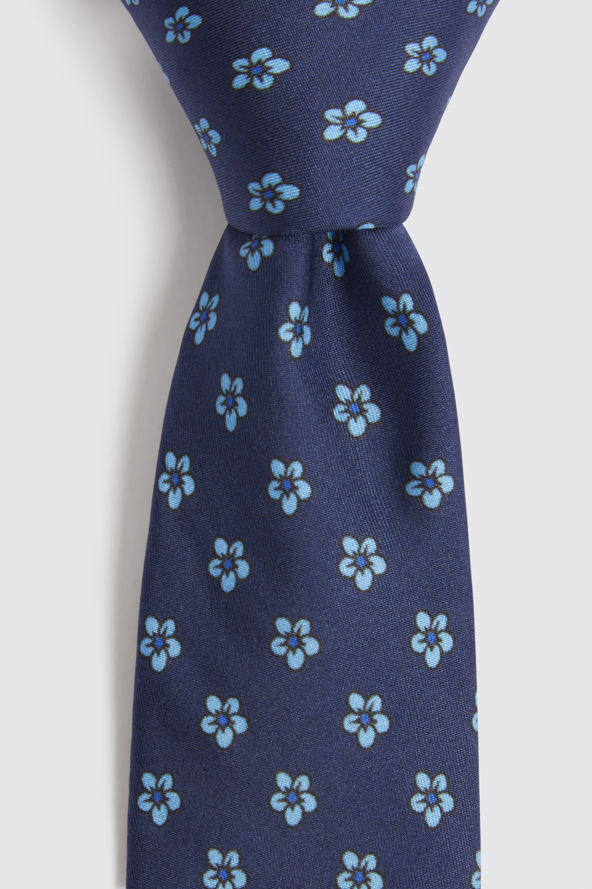 TALIA TIE - SOFTBLOOM NAVY