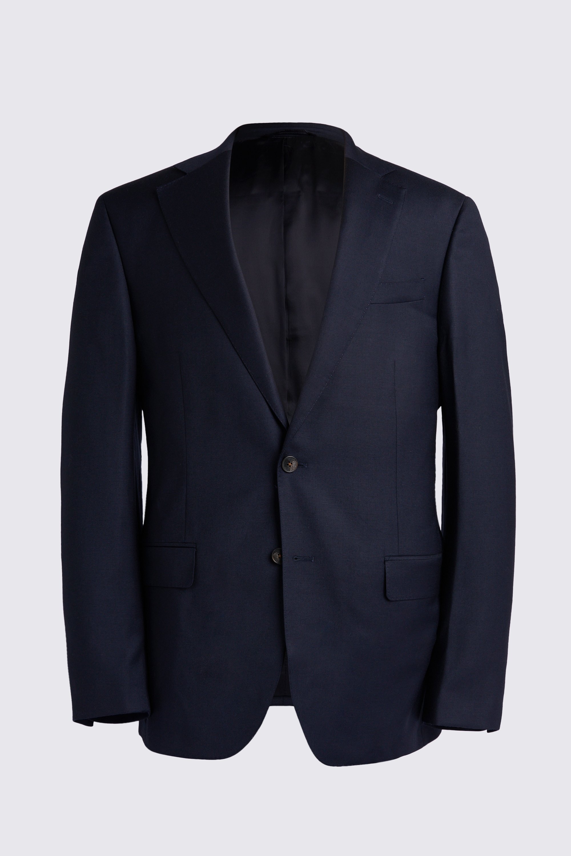 Custom Made navy twill suit