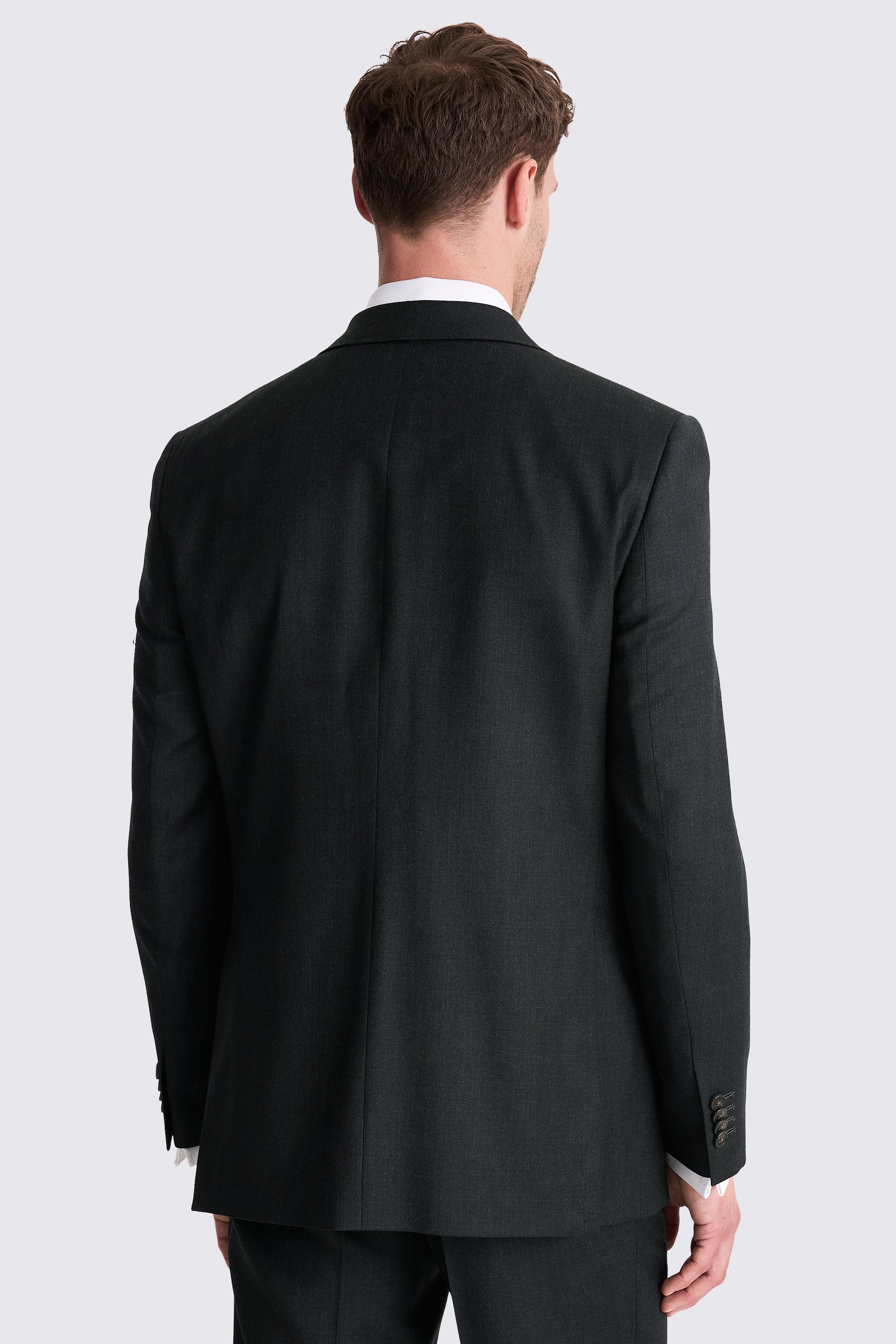 Custom Made charcoal twill suit