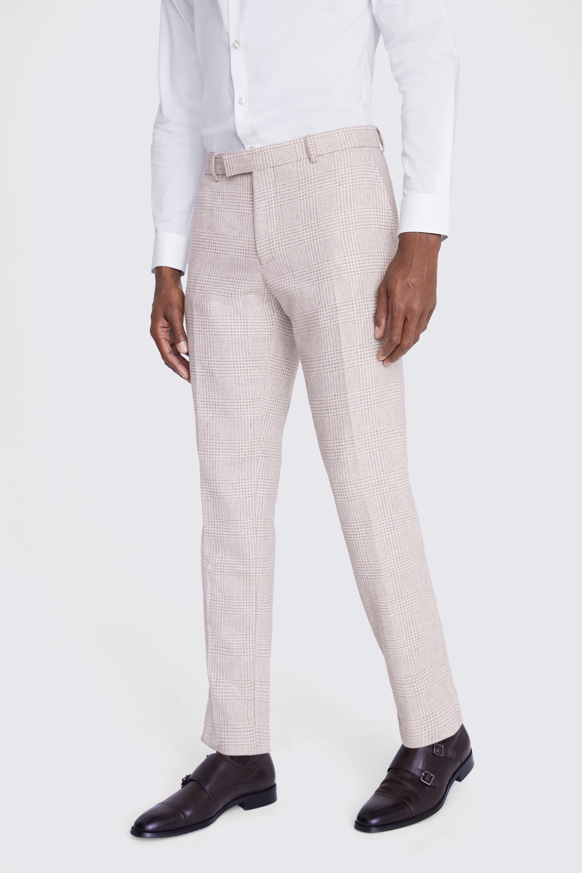Off White Check Trousers | Buy Online at Moss