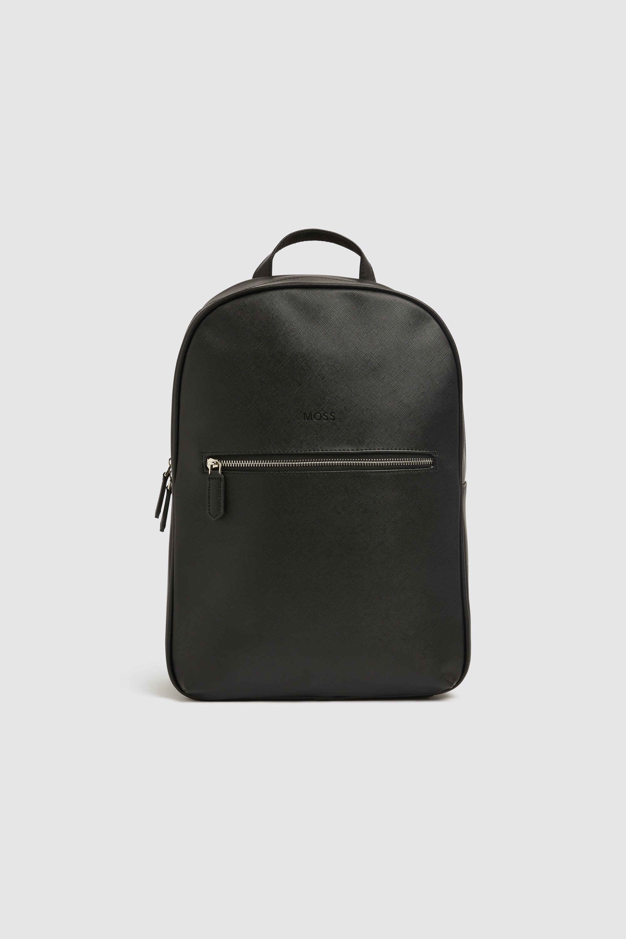 Moss Black Saffiano Backpack | Buy Online at Moss
