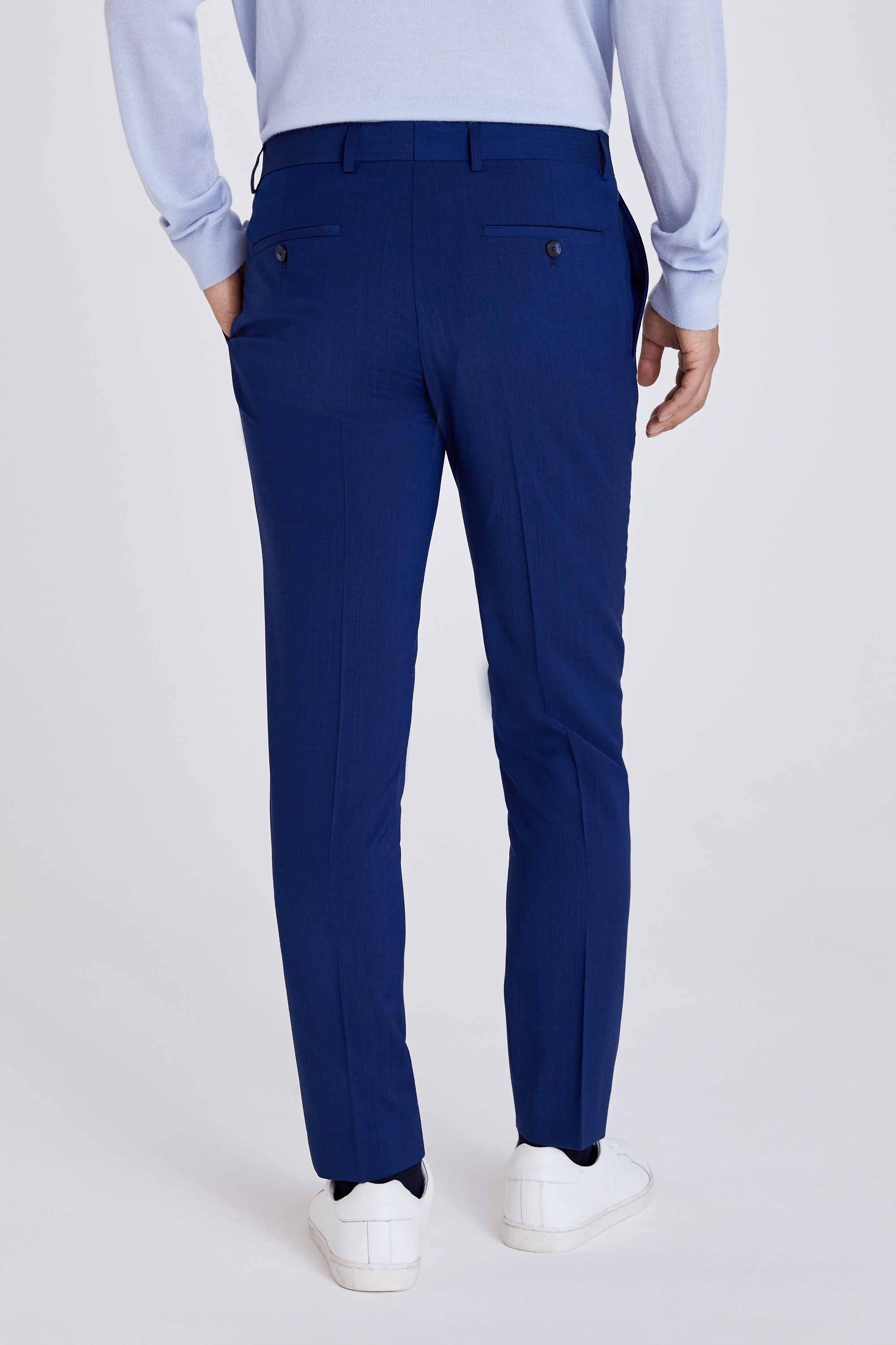 YOUNG - Royal blue trousers - Regular fit - Shop Varteks d.d.