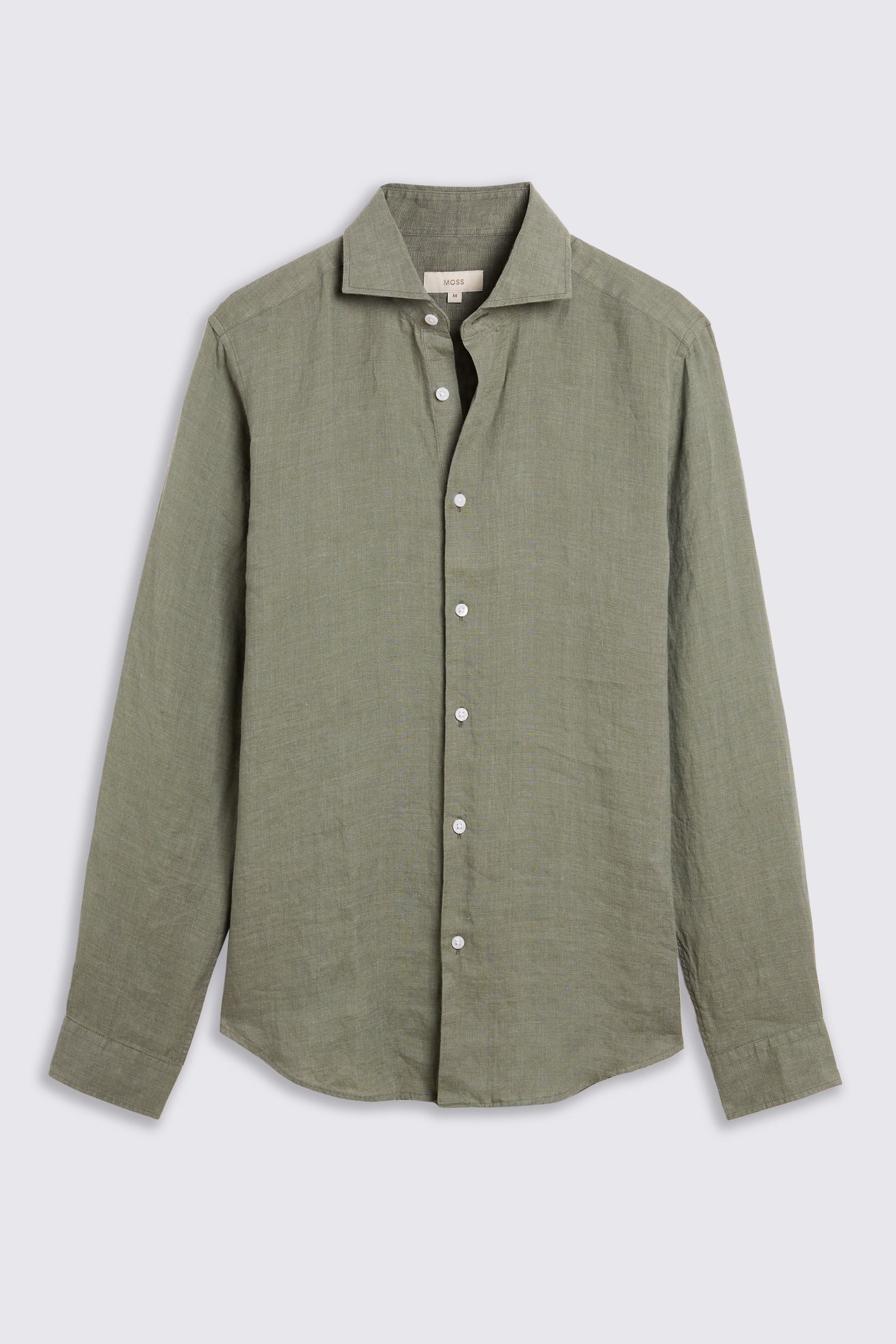 Green Linen Shirt | Buy Online at Moss
