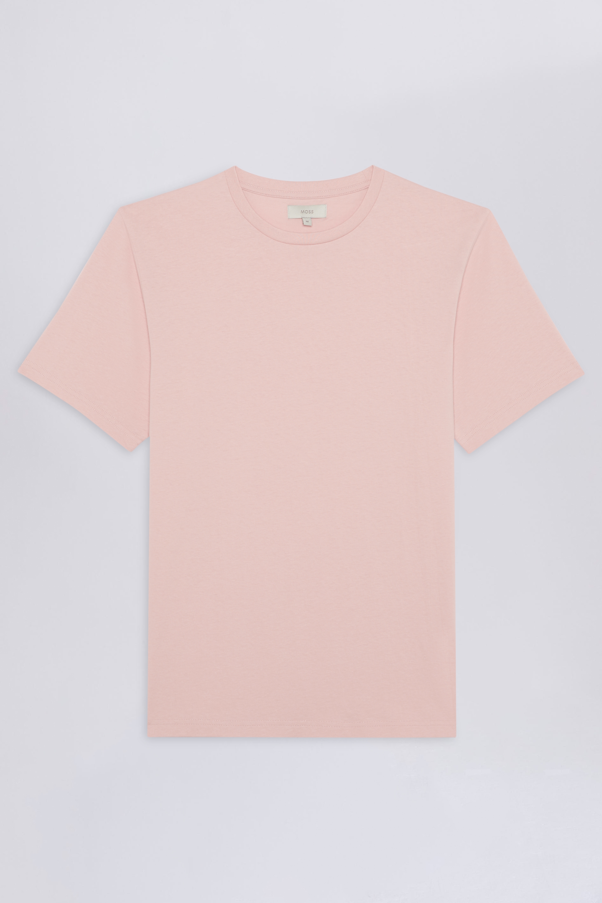 Light Pink Crew Neck T-Shirt | Buy Online at Moss