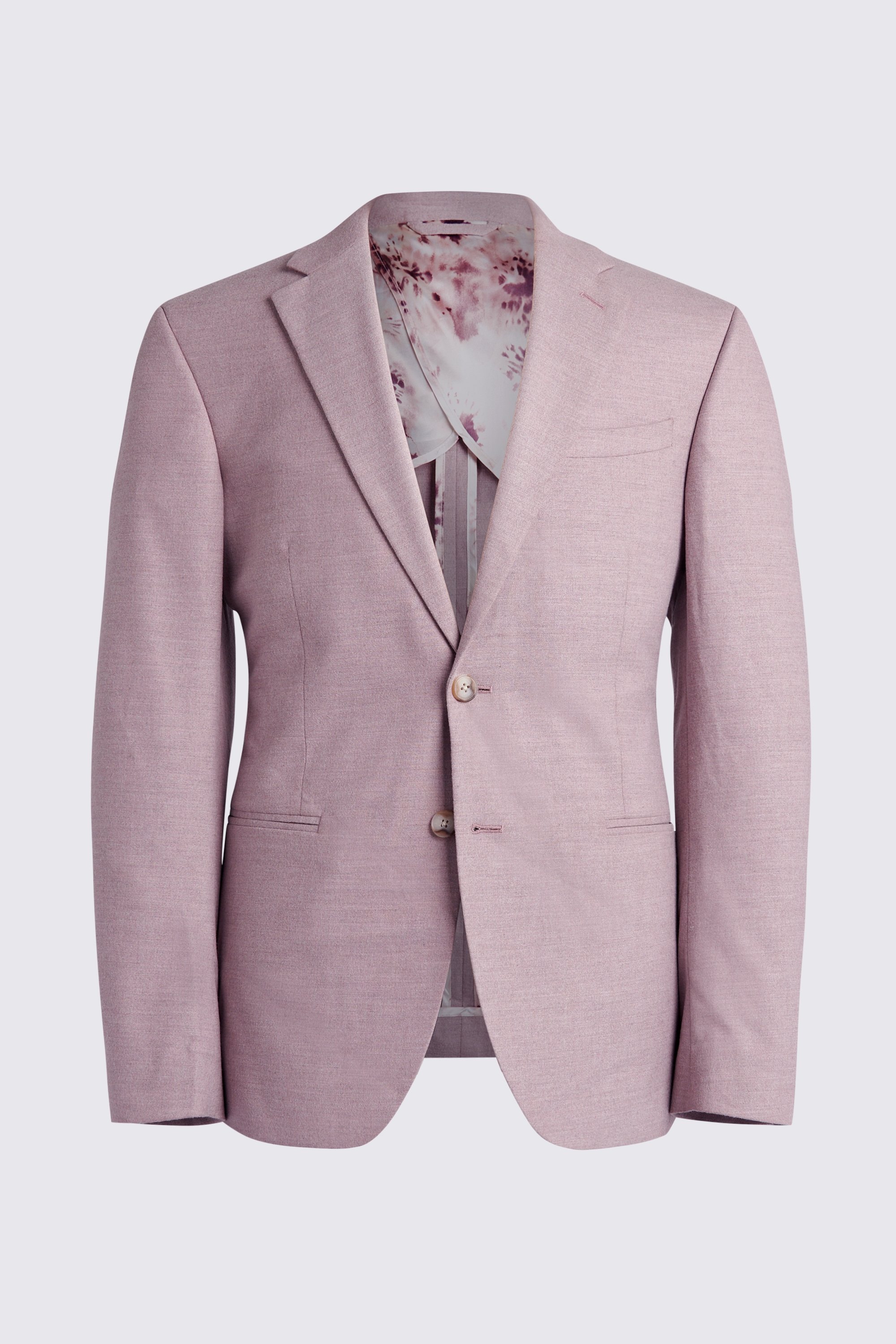 Slim Fit Quartz Pink Jacket