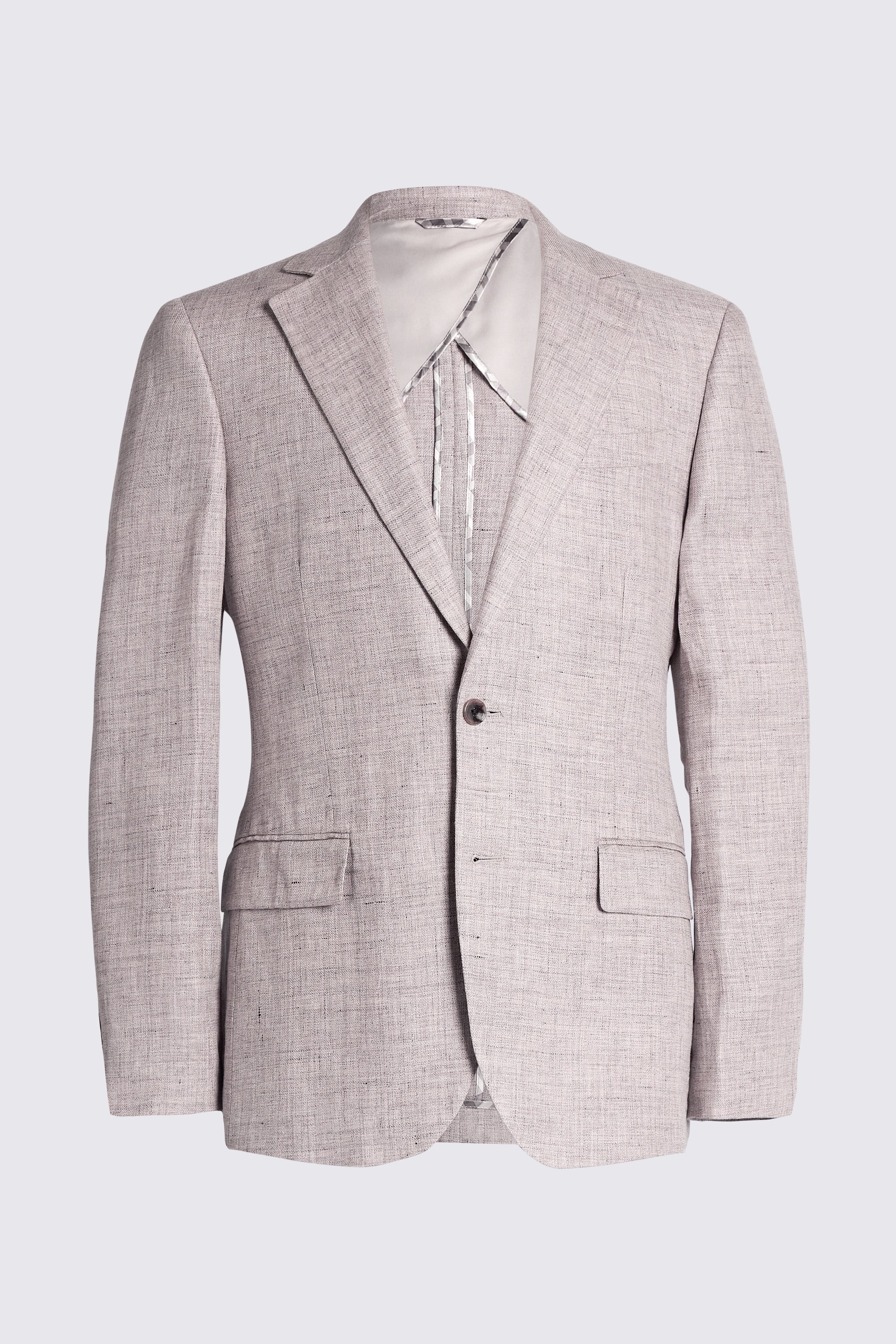 Custom Made oatmeal linen suit