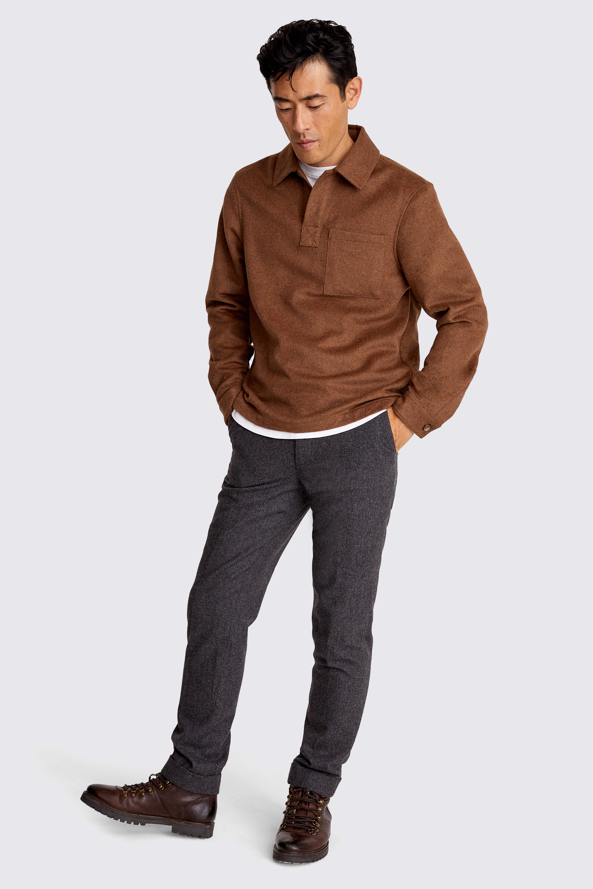 Chestnut Popover Shirt