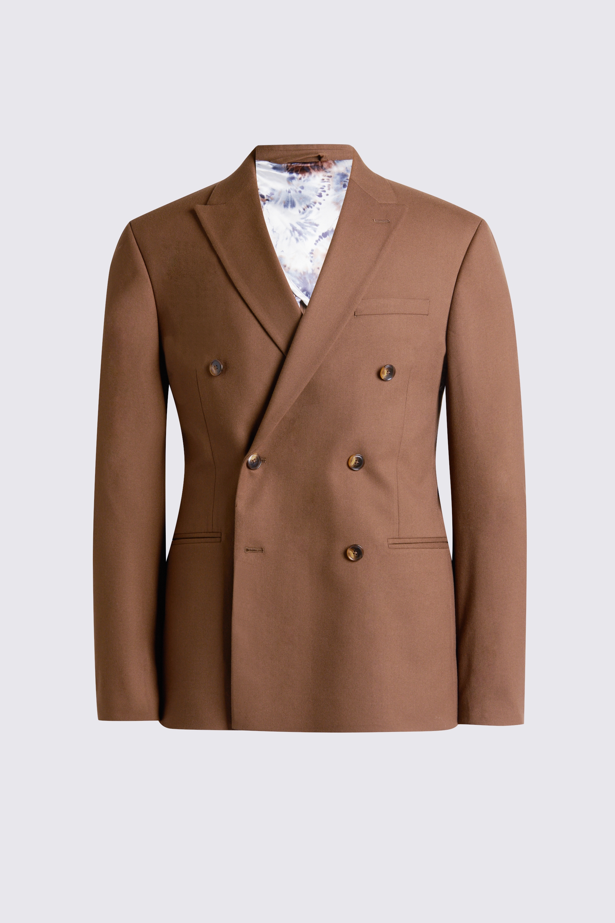 Slim Fit Copper Flannel Jacket