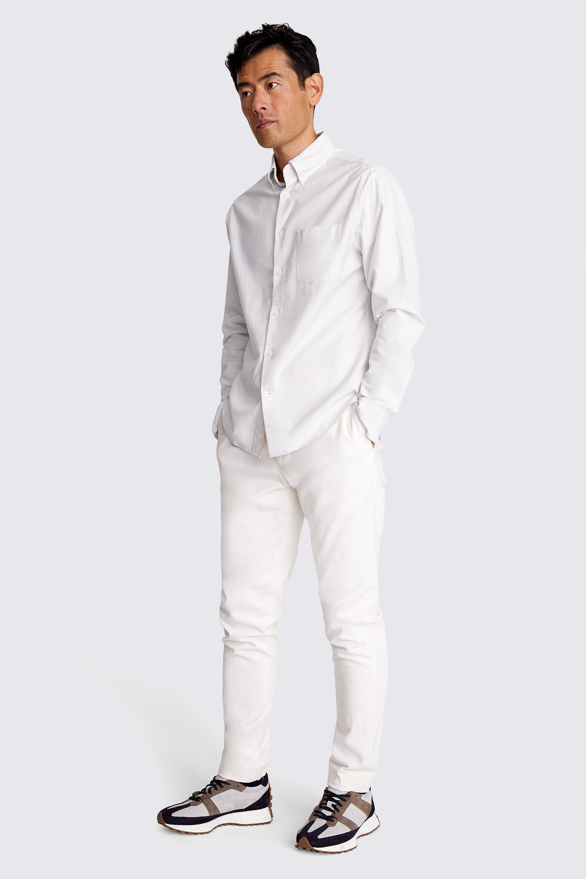 White Washed Oxford Shirt | Buy Online at Moss