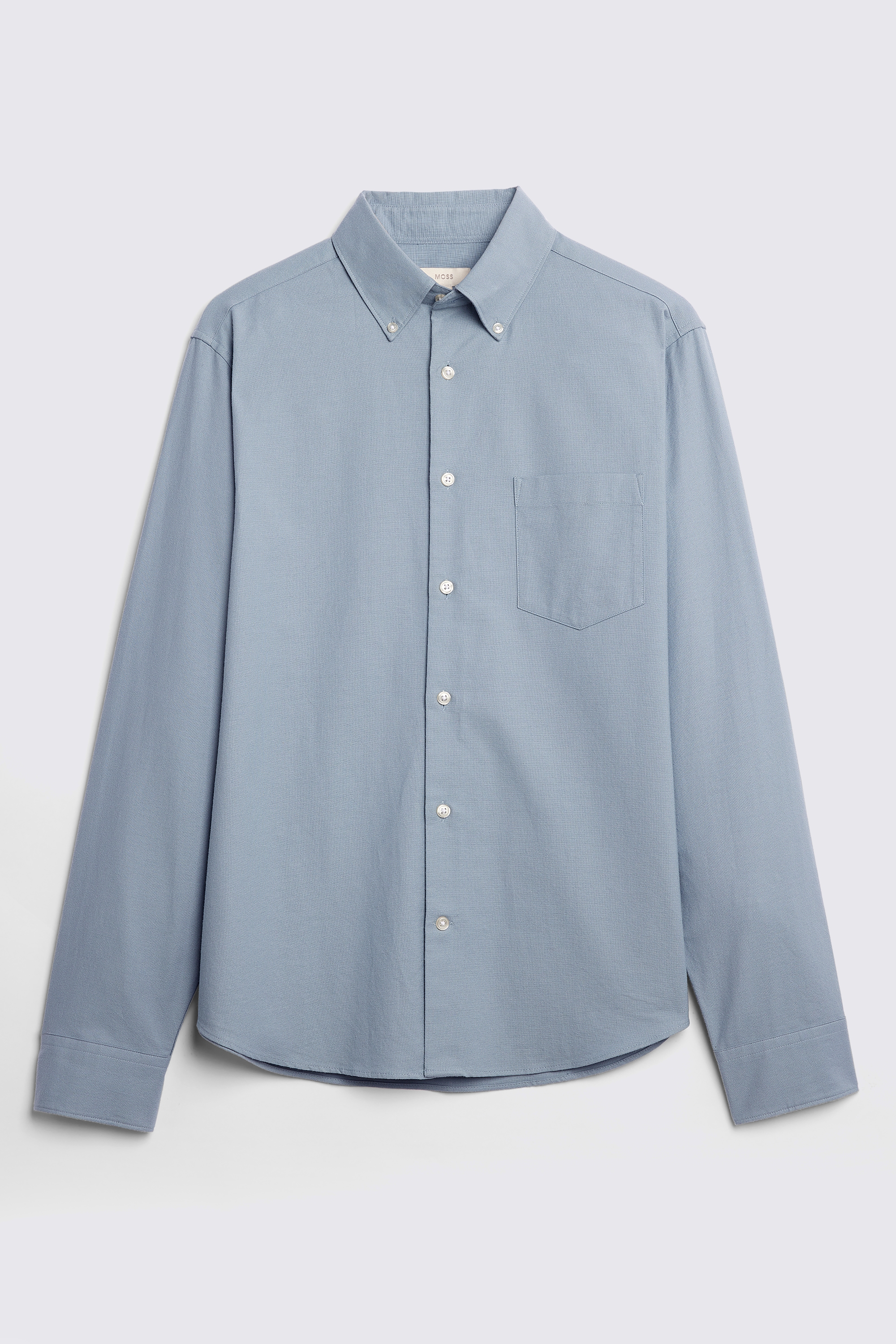 Teal Washed Oxford Shirt
