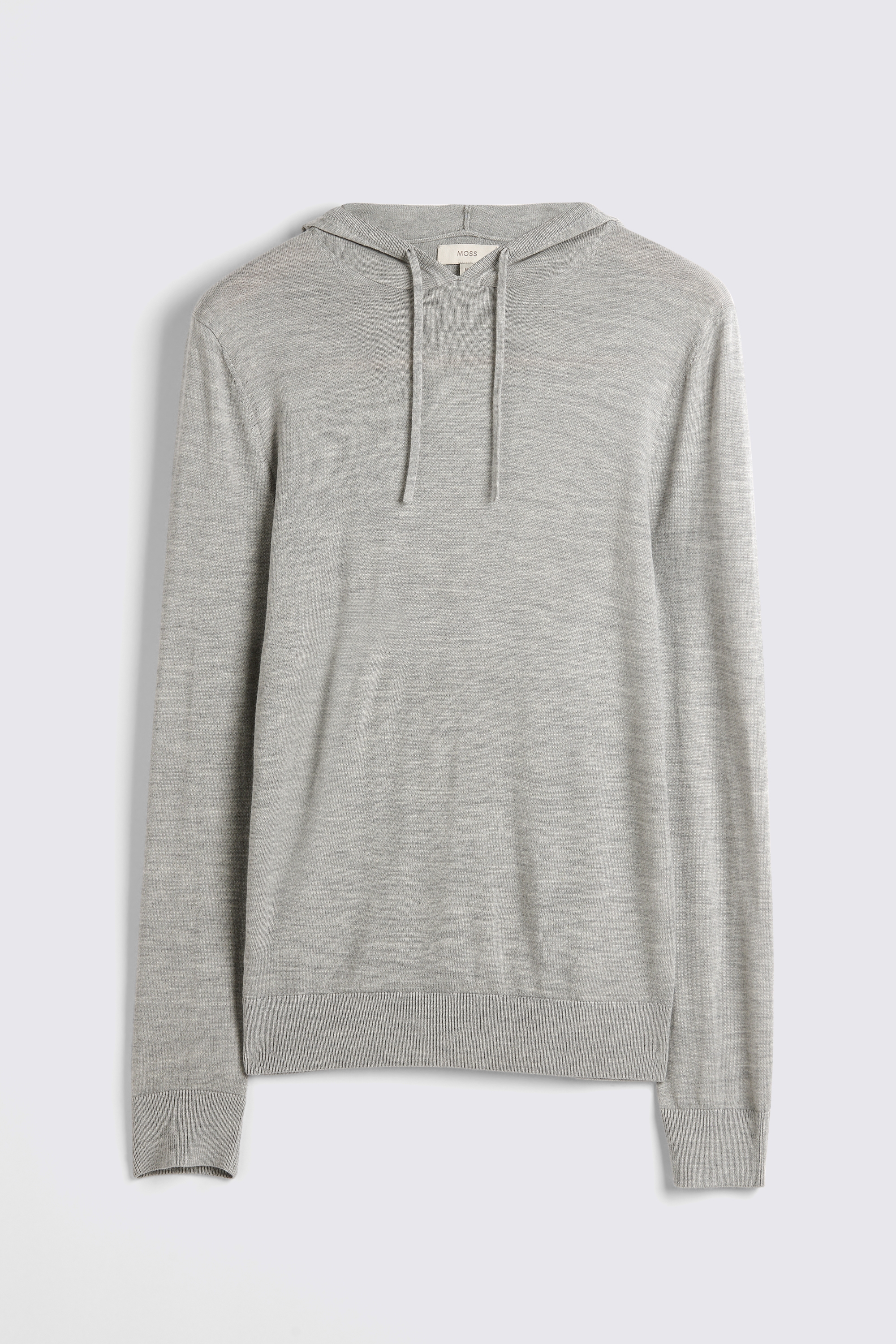 Light Grey Merino Hoodie