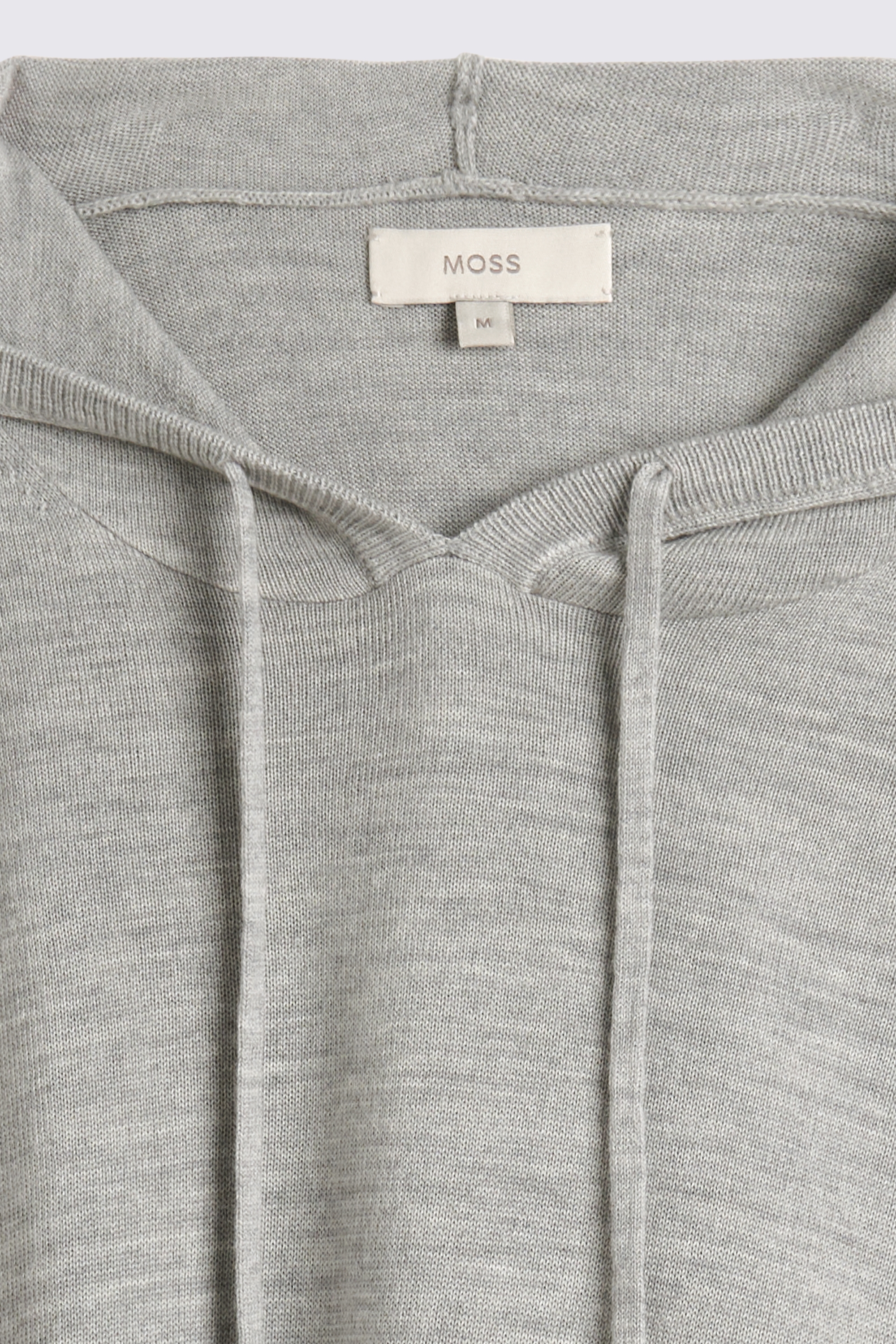 Light Grey Merino Hoodie