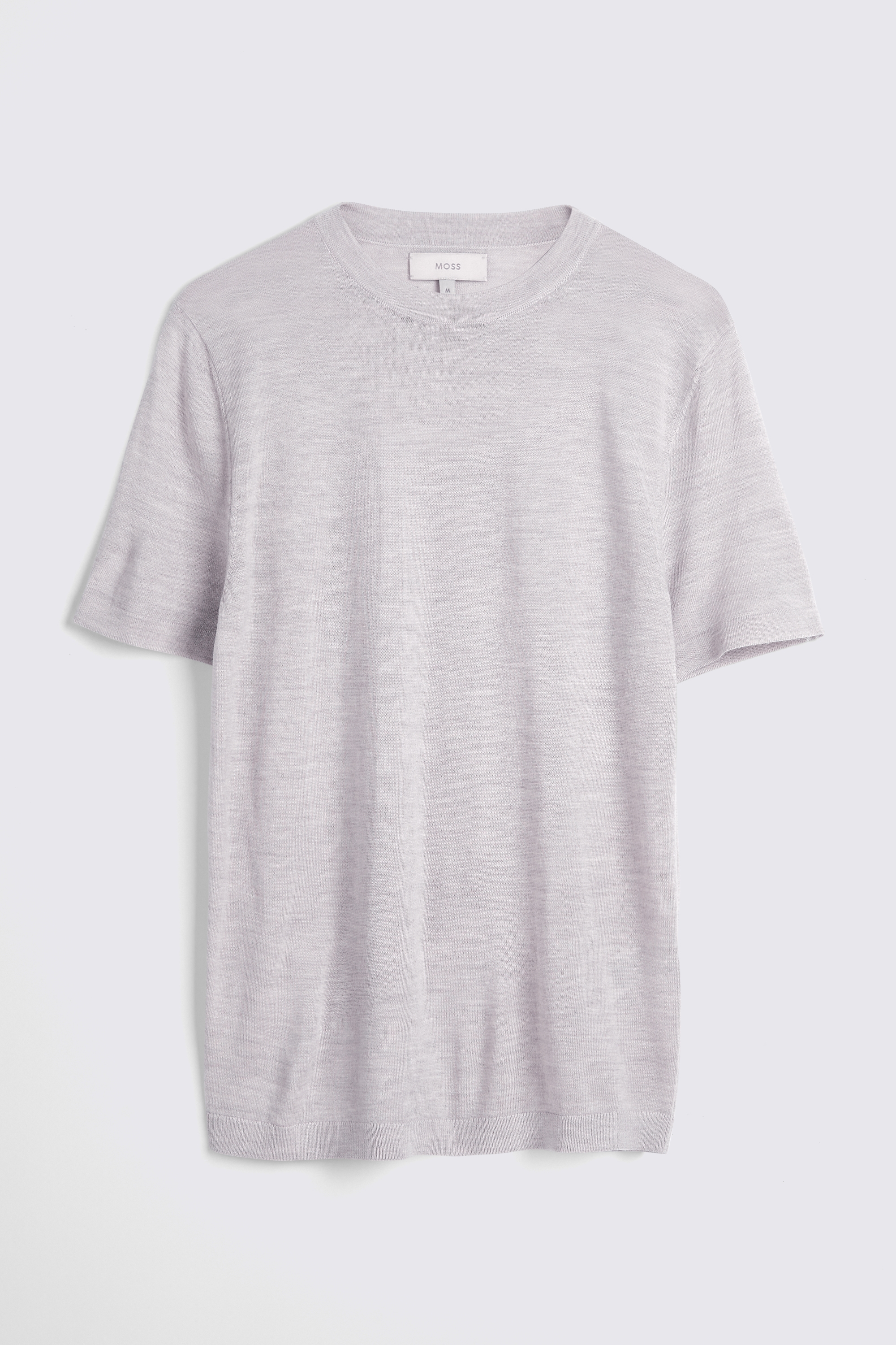Oatmeal Merino Crew-Neck T-Shirt