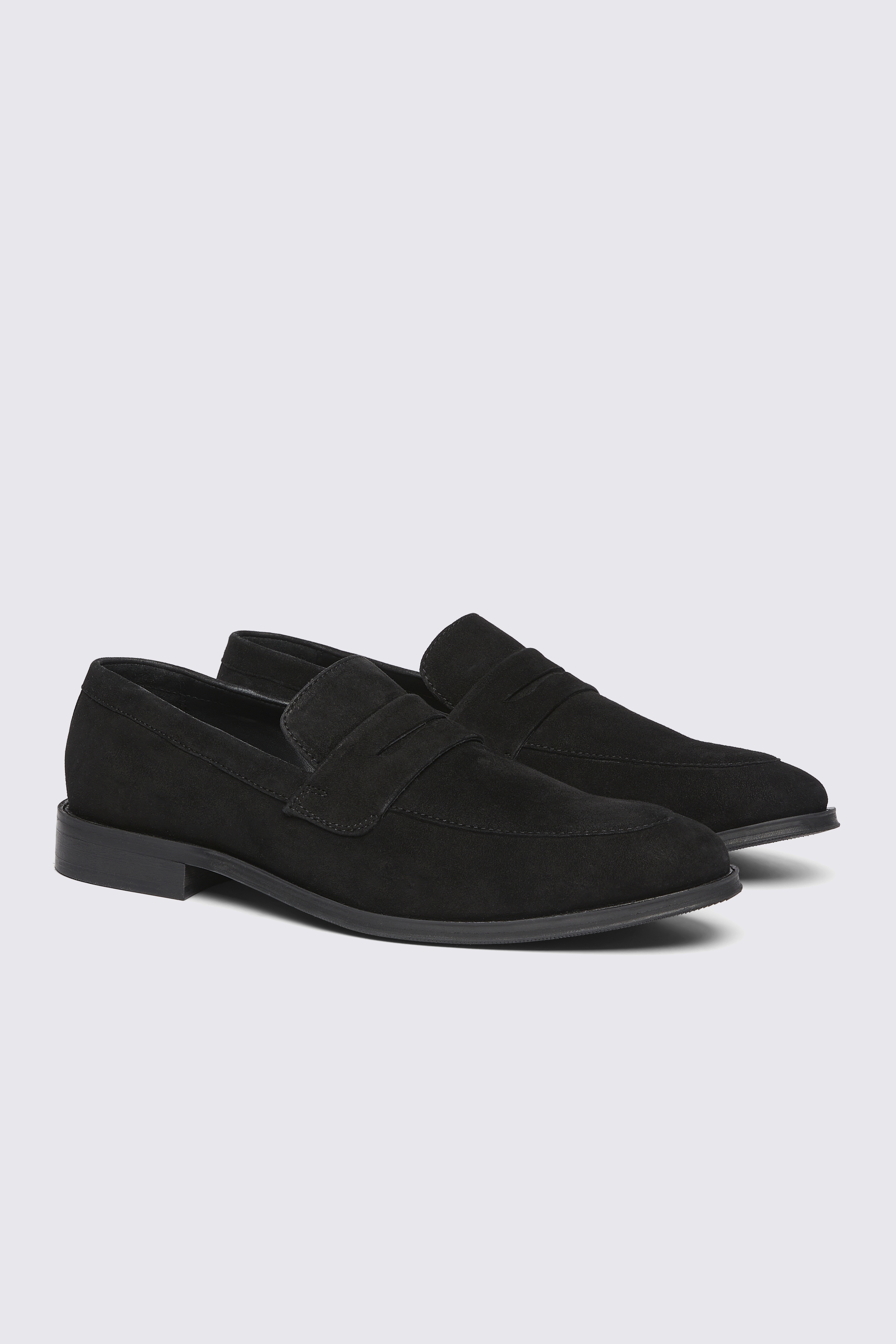 Black Suede Loafers | Buy Online at Moss