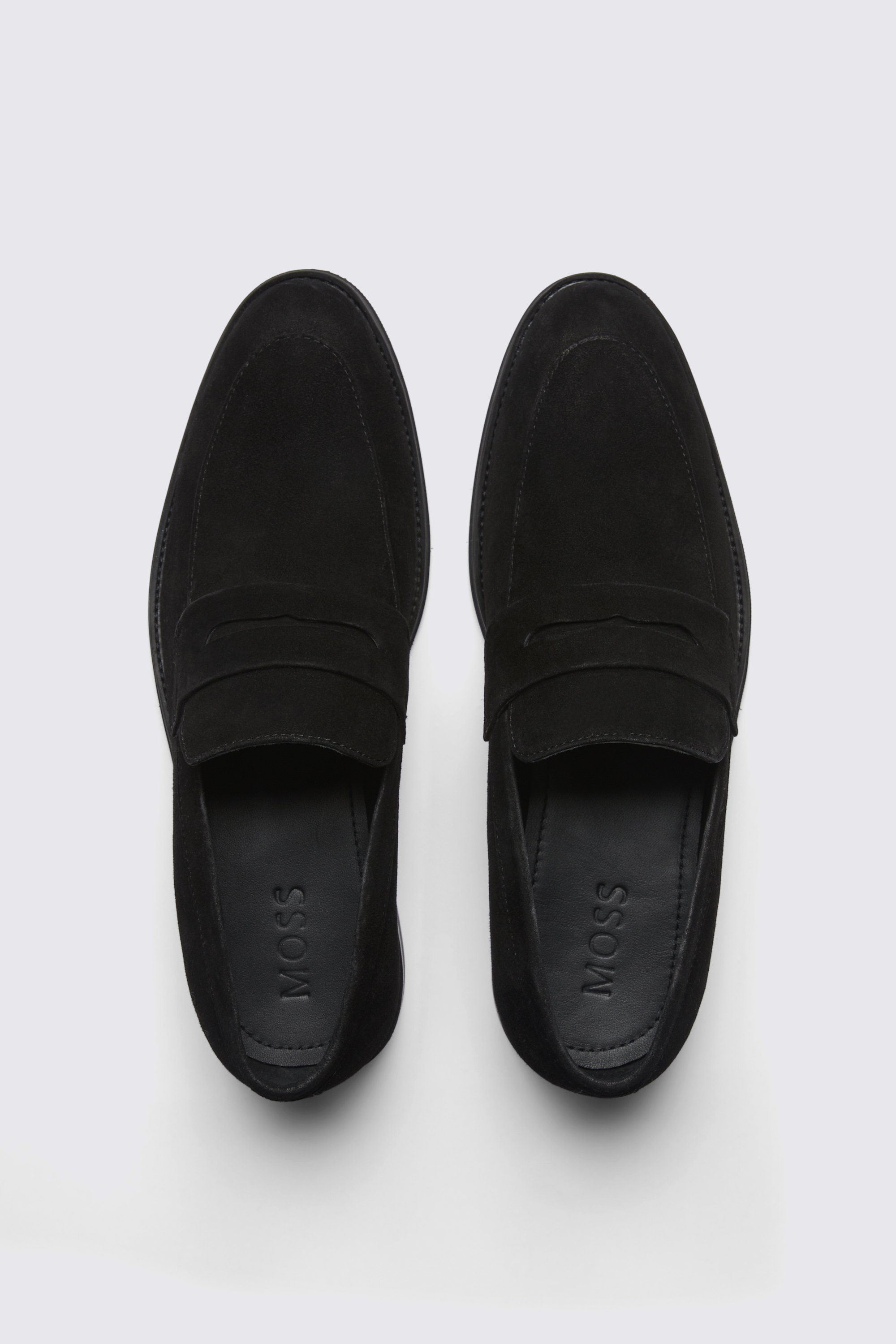 Black Suede Loafers
