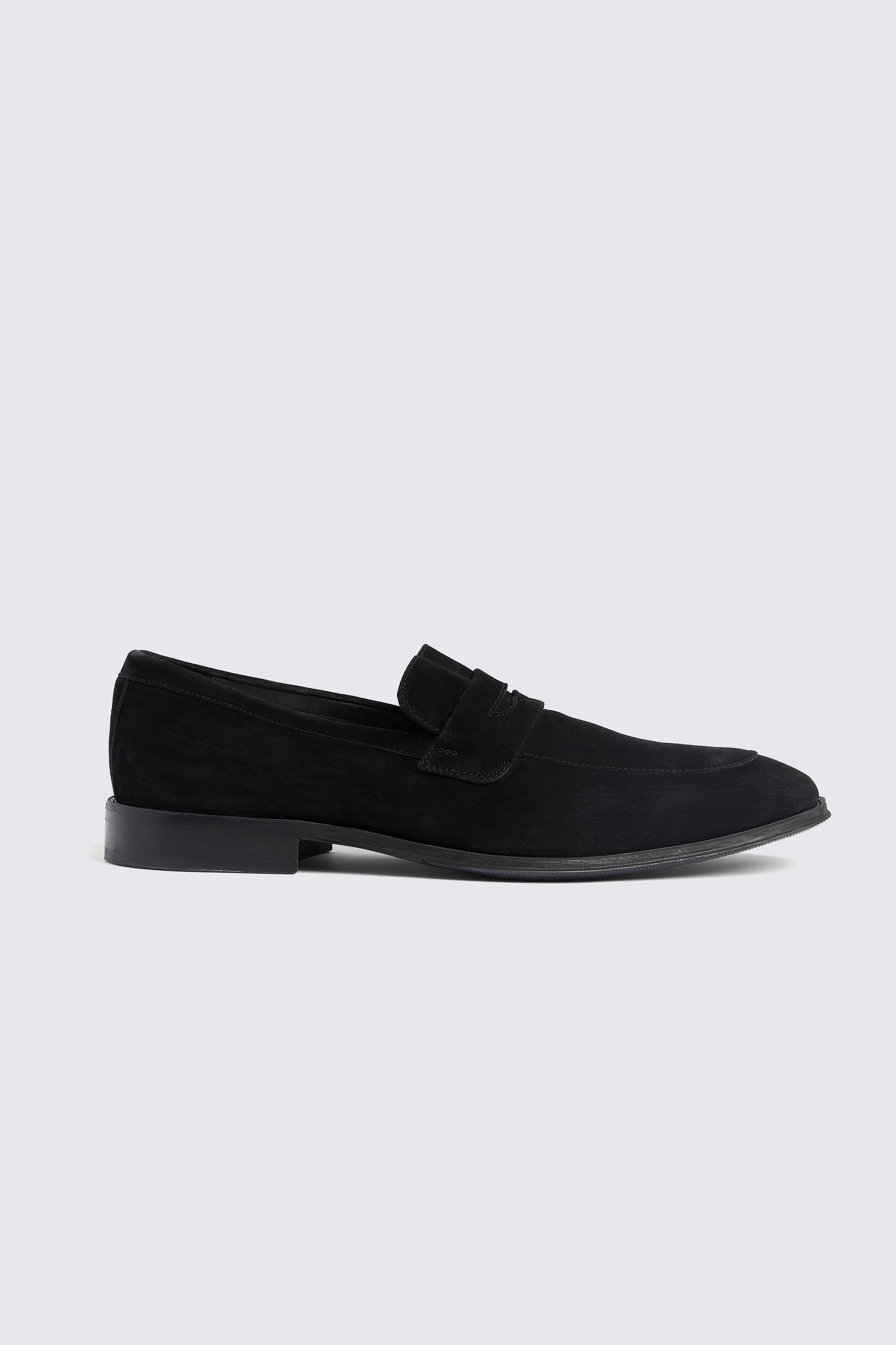 Black Suede Loafers | Buy Online at Moss