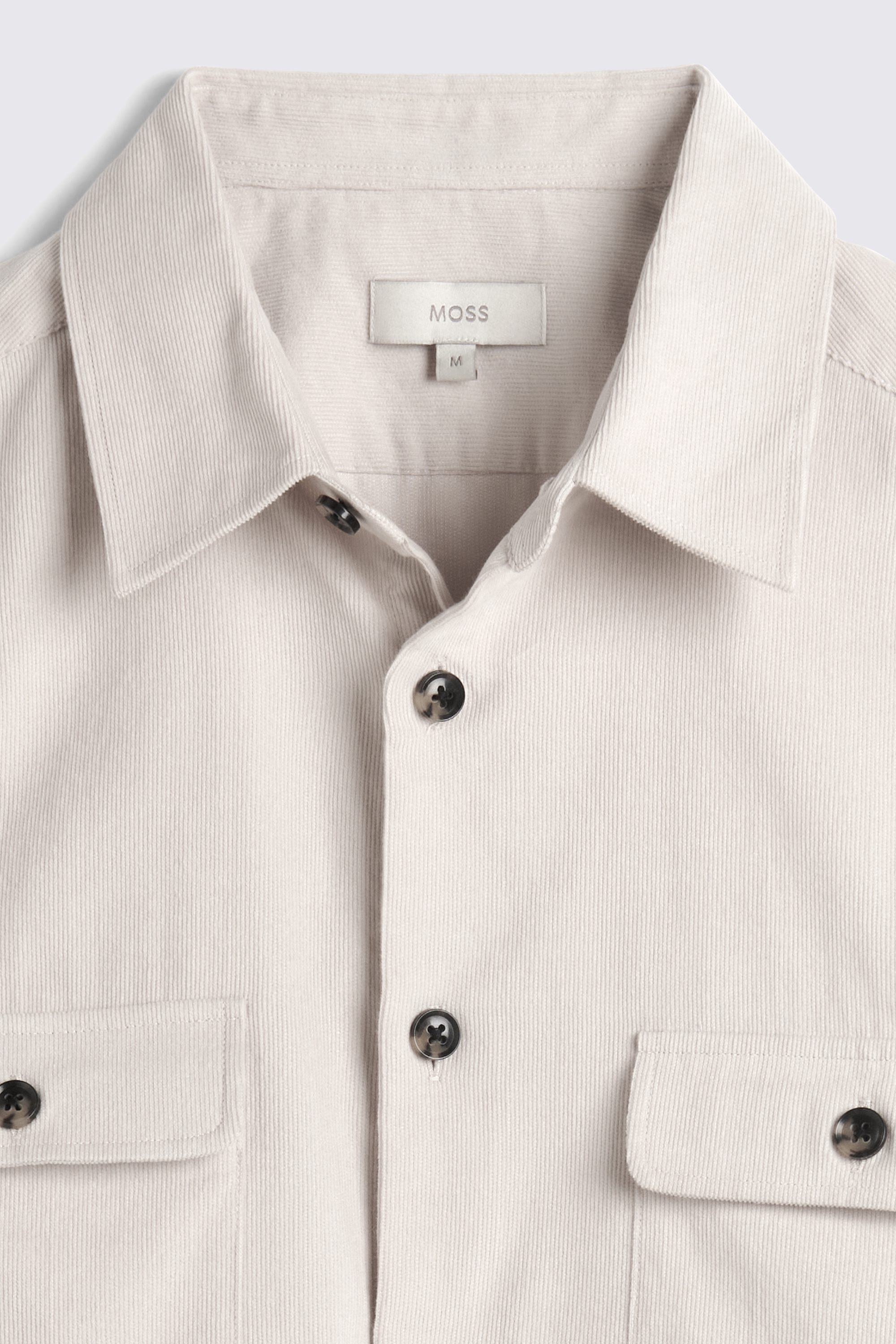 Off White Corduroy Overshirt