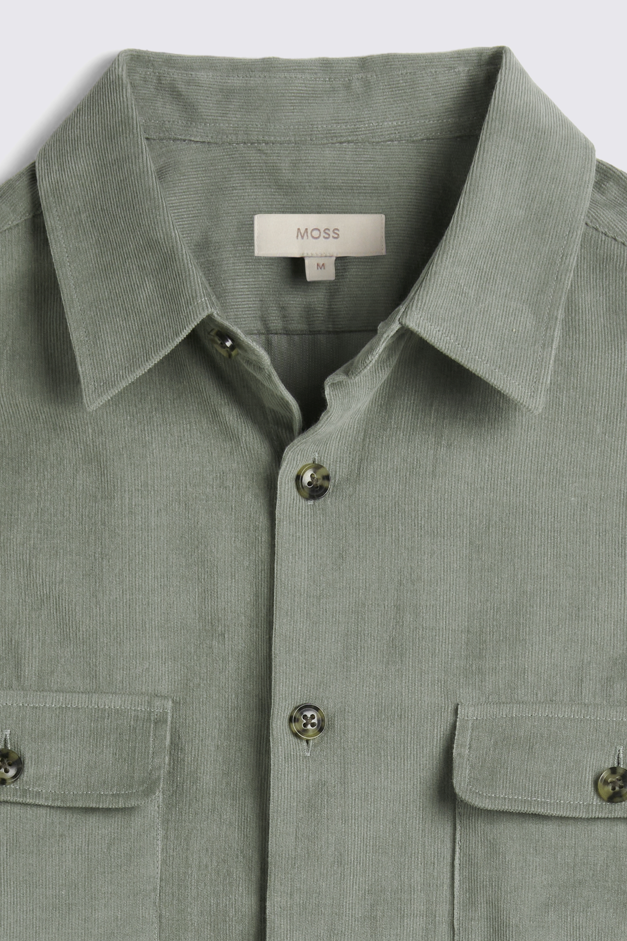 Sage Corduroy Overshirt