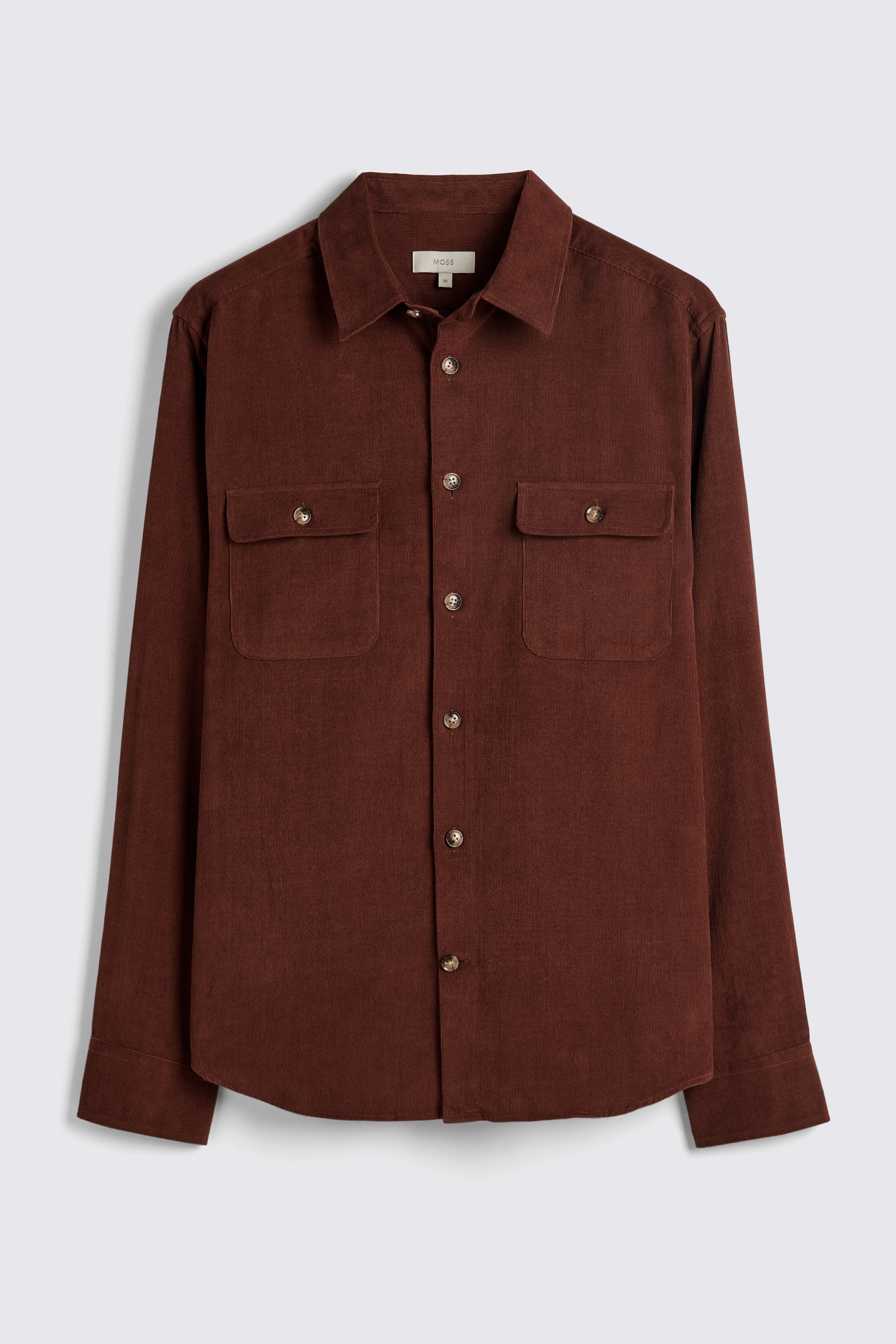 Tobacco Corduroy Overshirt