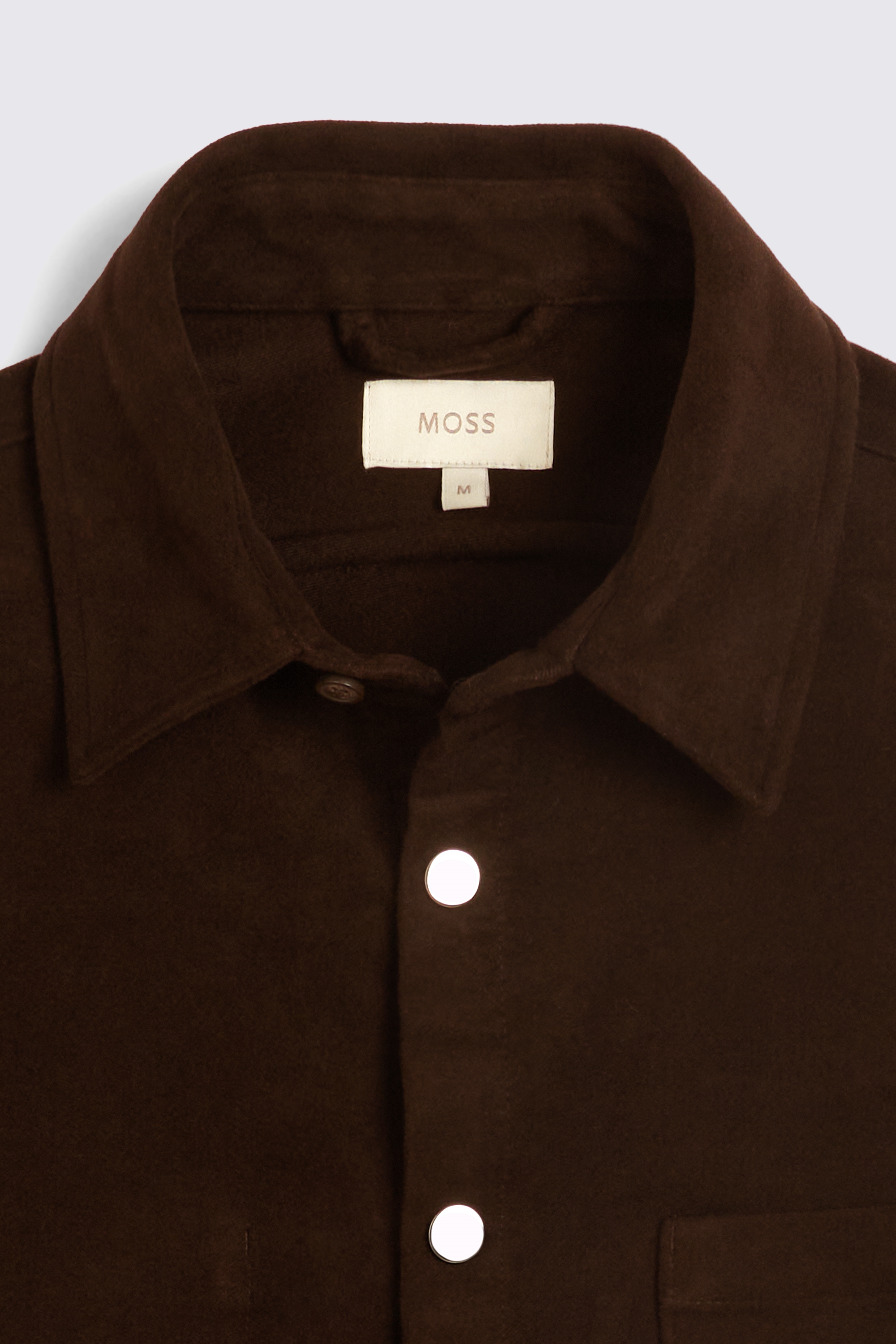 Brown Moleskin Overshirt