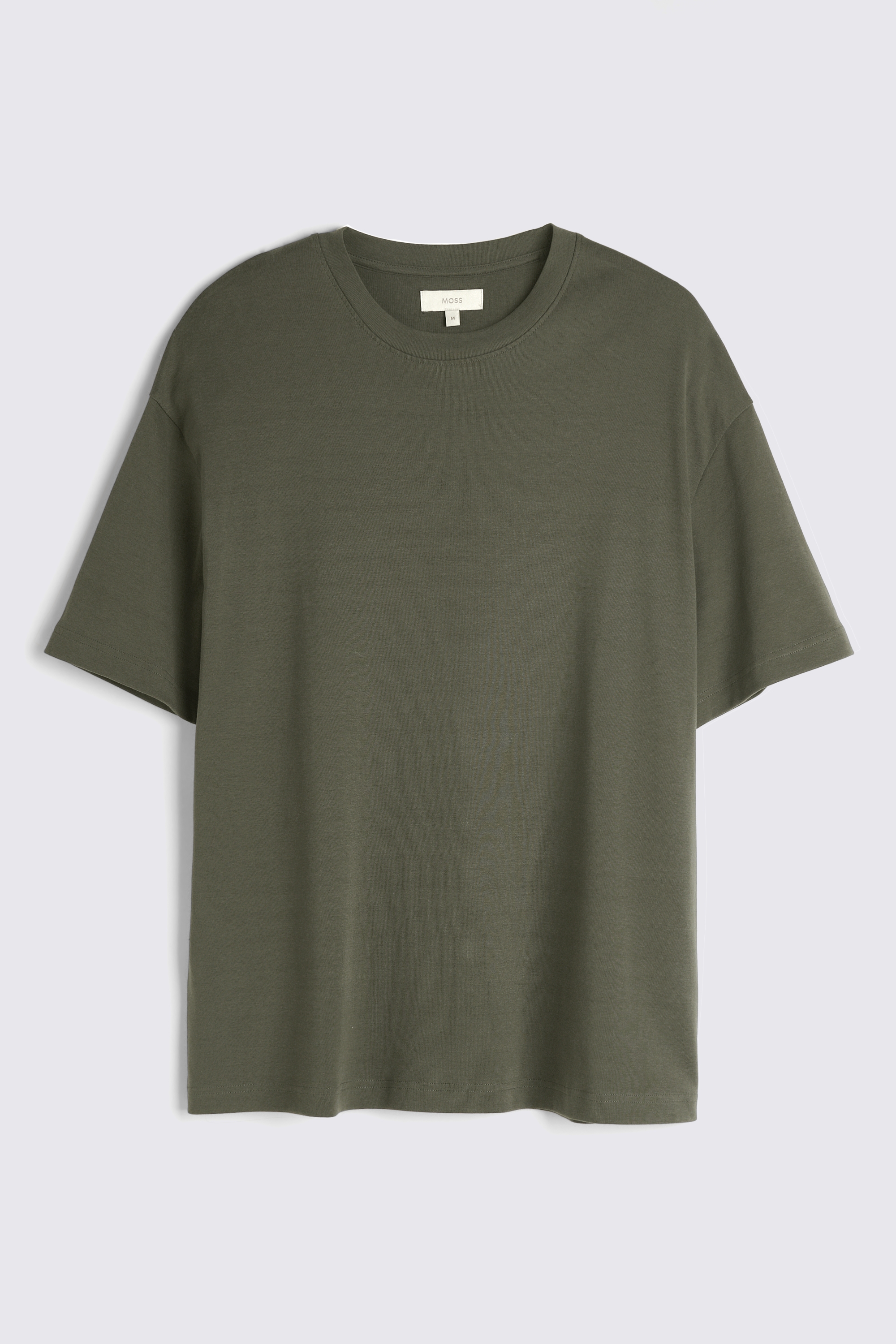 Khaki Heavy Weight Crew-Neck T-Shirt