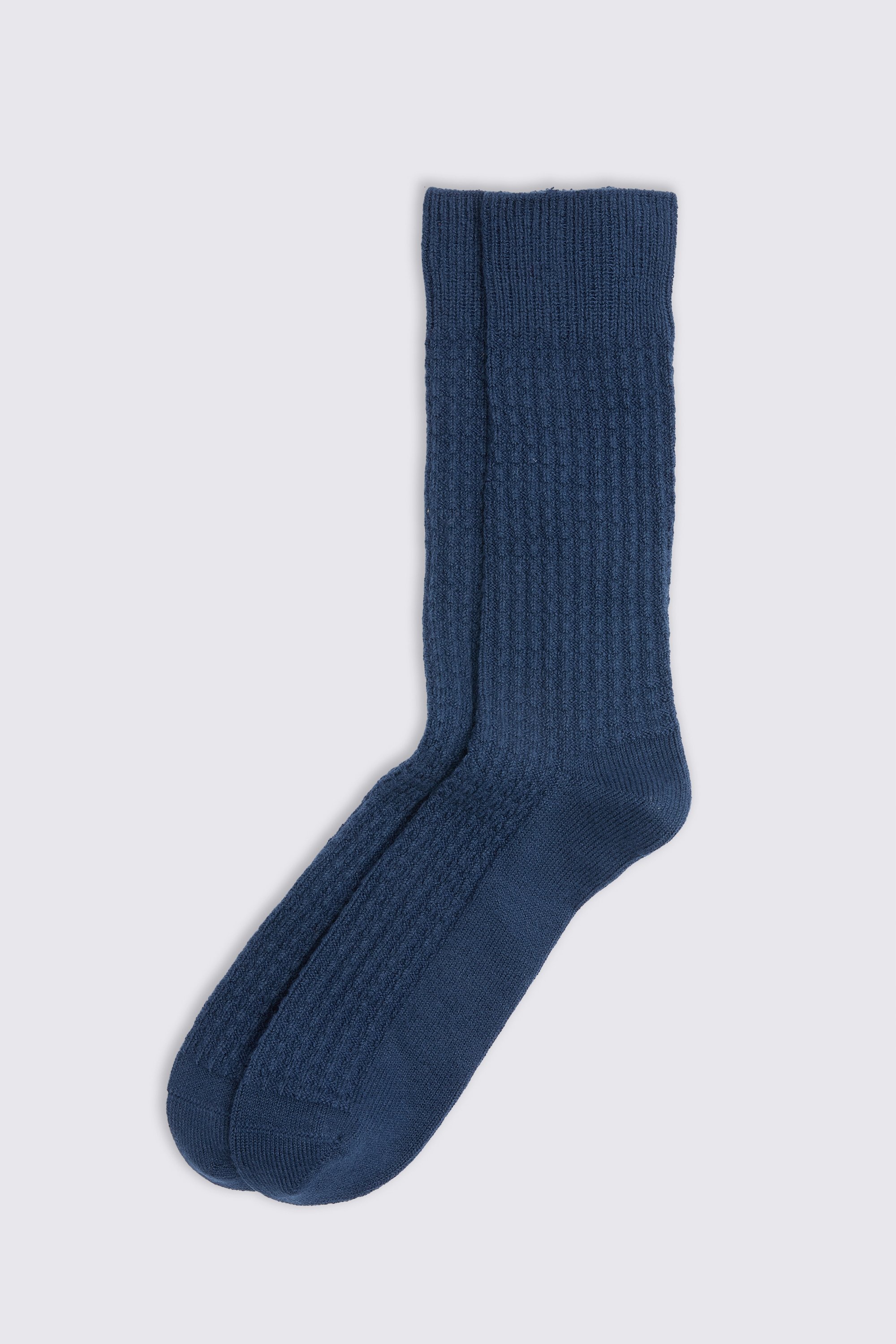 Indigo Cashmere Blend Socks