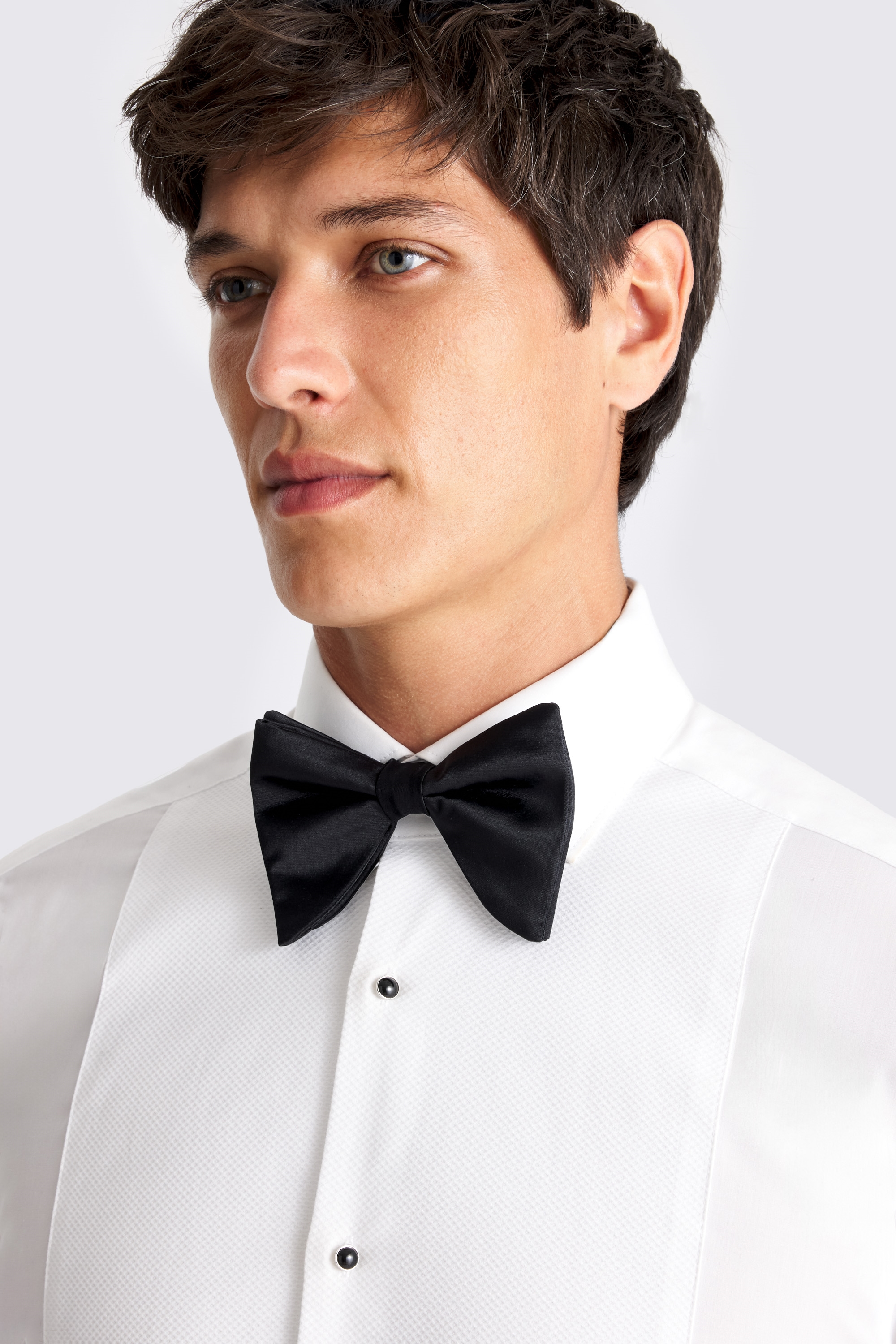 Black Oversized Bow Tie
