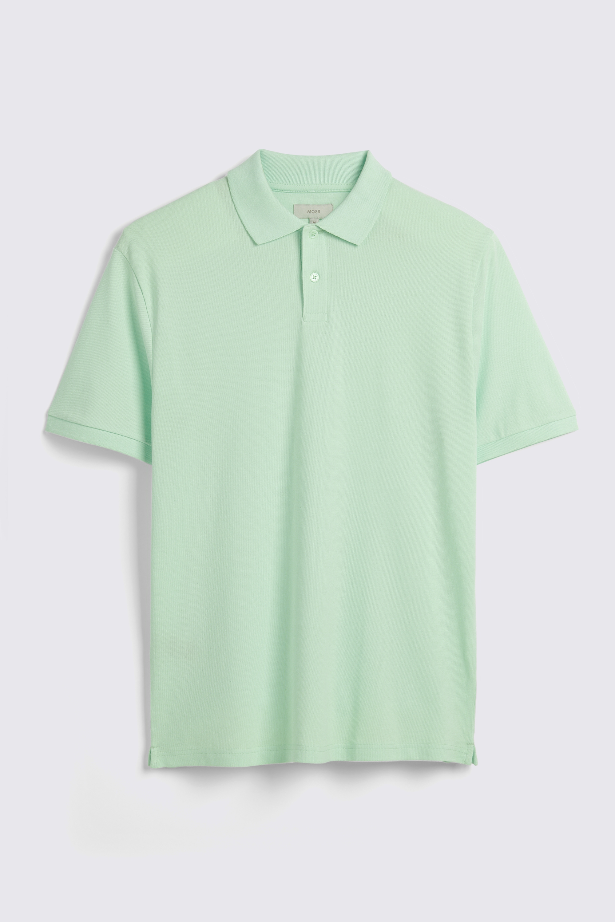 Apple Green Pique Polo Shirt | Buy Online at Moss