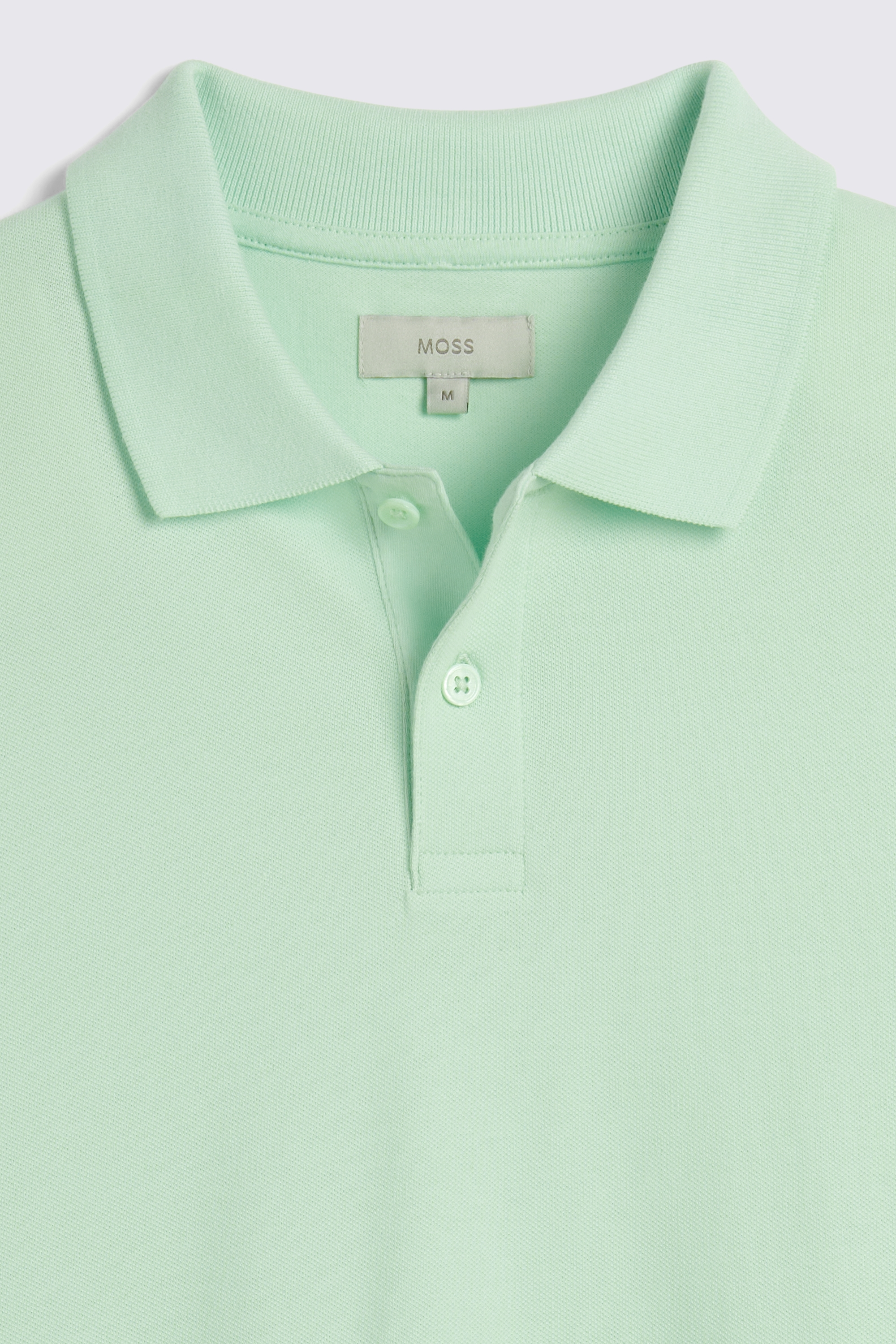 Apple Green Pique Polo Shirt
