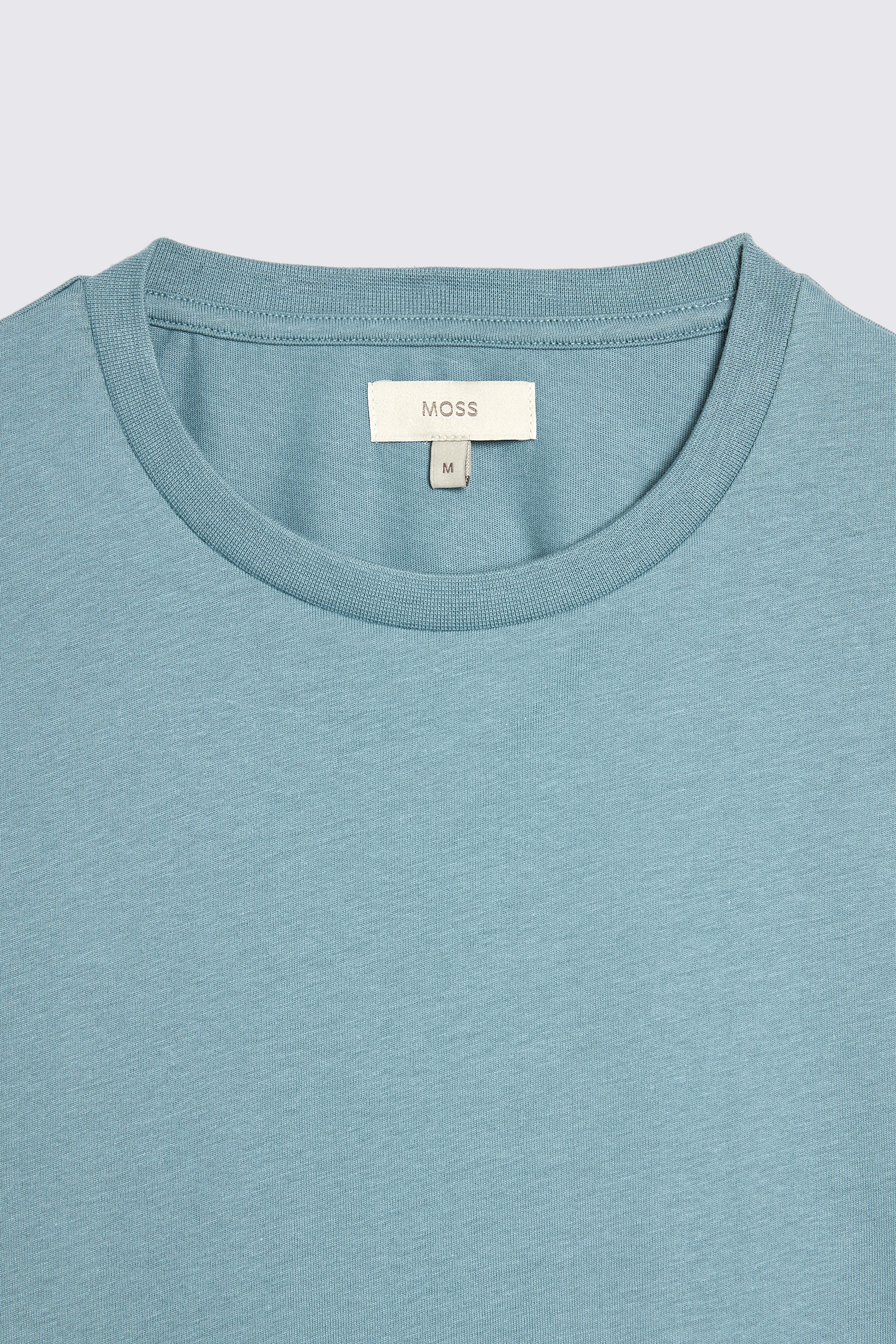 Light Teal Crew-Neck T-Shirt