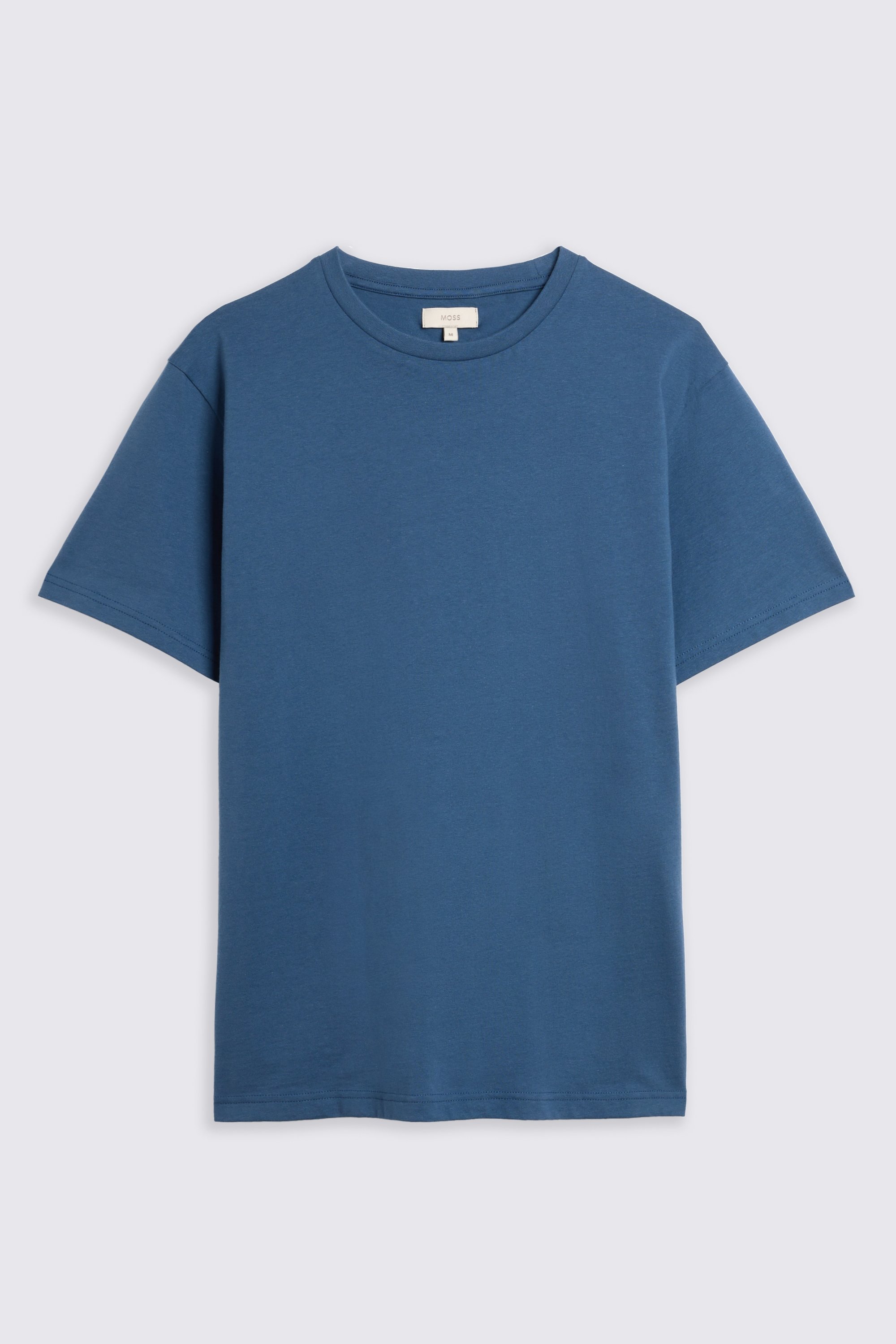 Mid Blue Crew-Neck T-Shirt