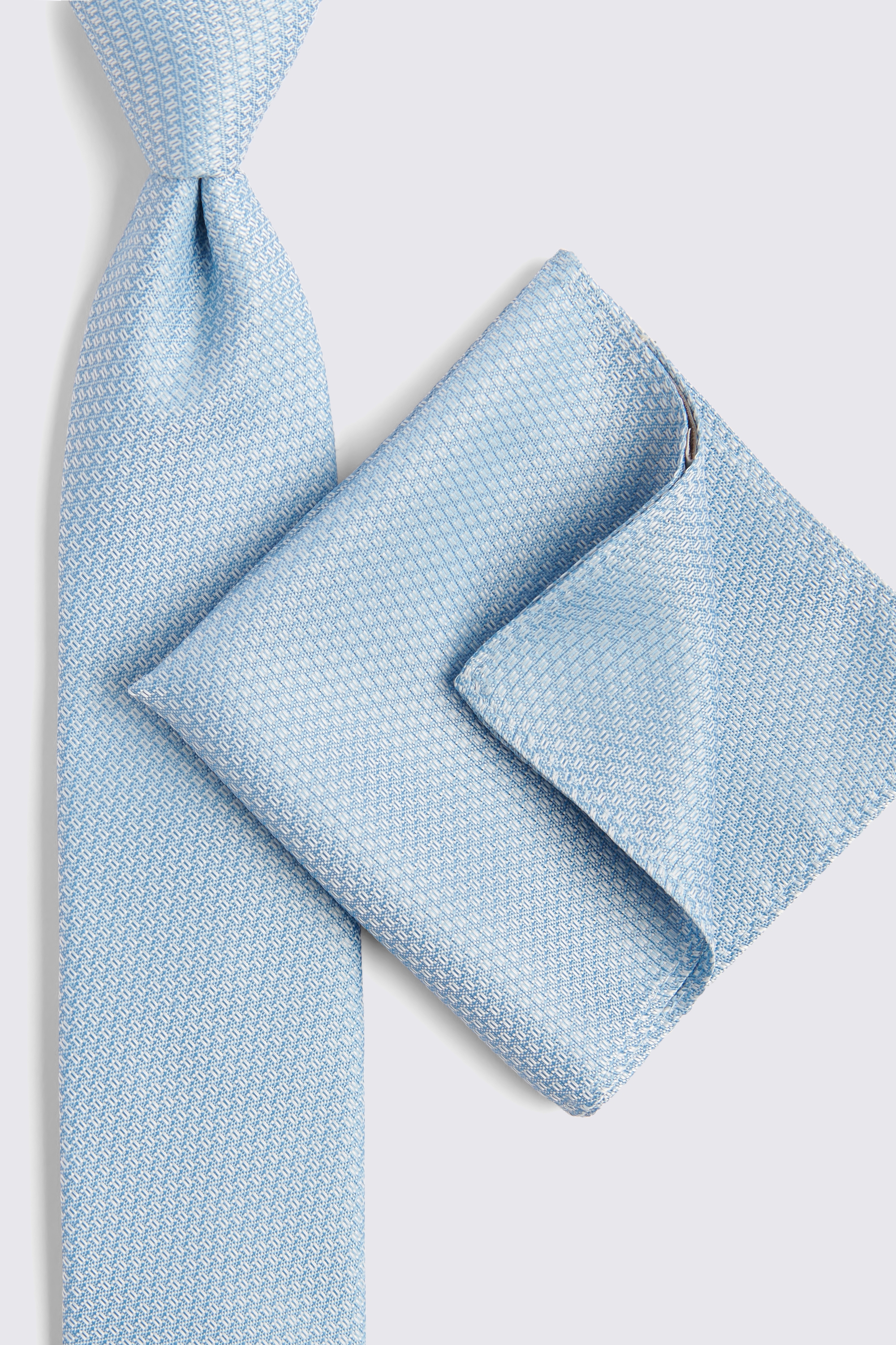 Sky Textured Tie