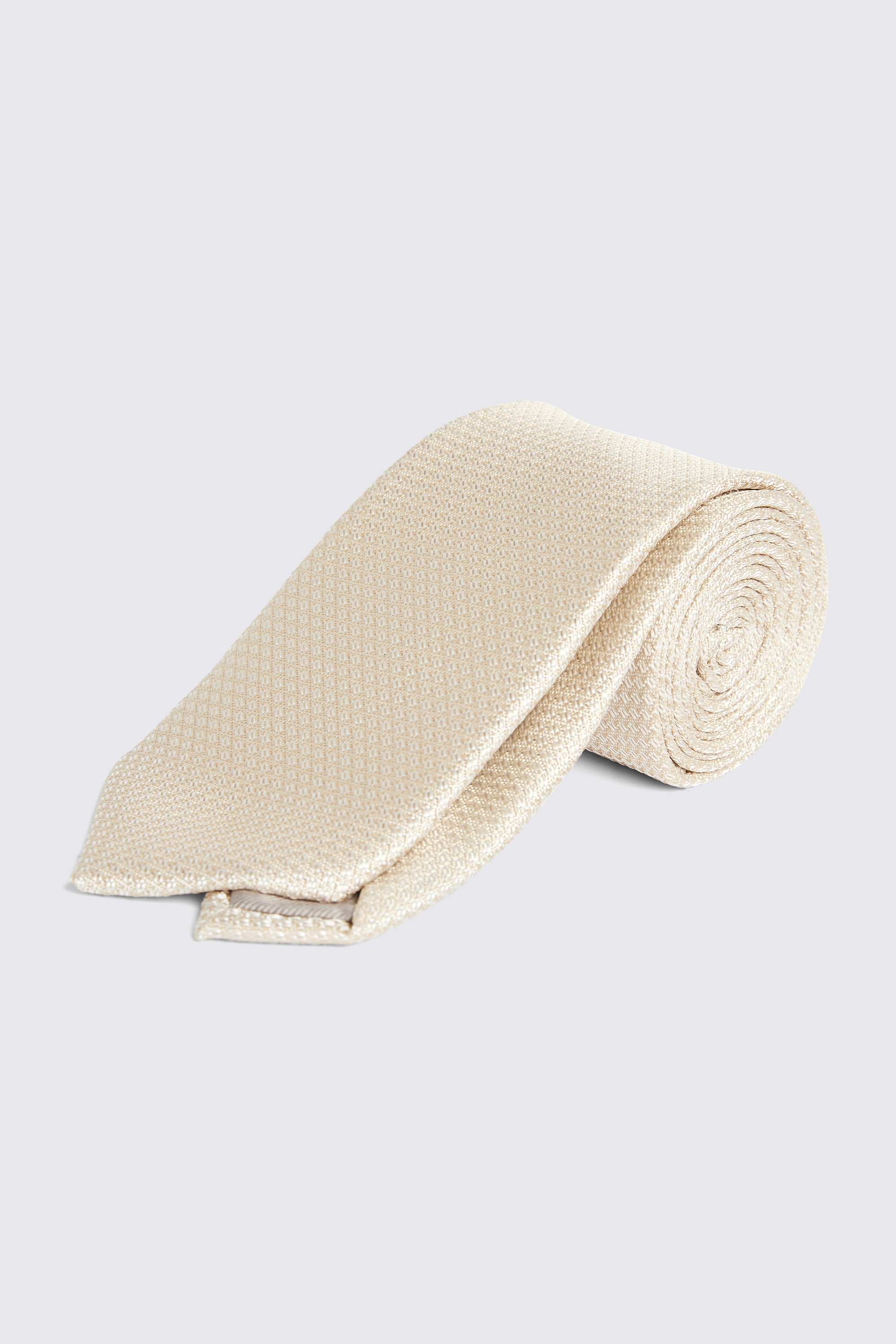 Champagne Textured Tie